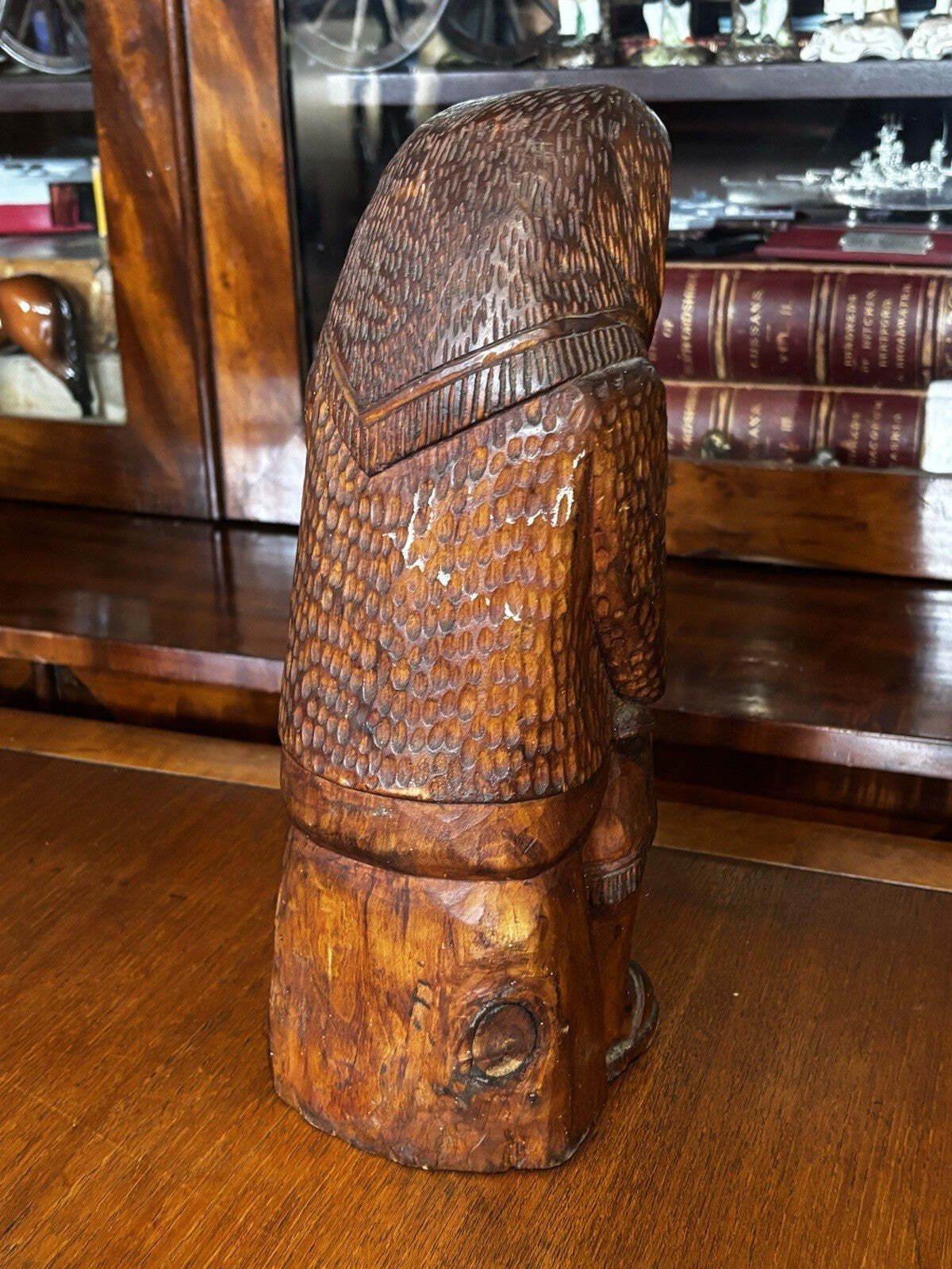 Large Carved Wooden Polish Folk Art By Jerzy Surfyk Signed & Dated 1978 photo 200.0