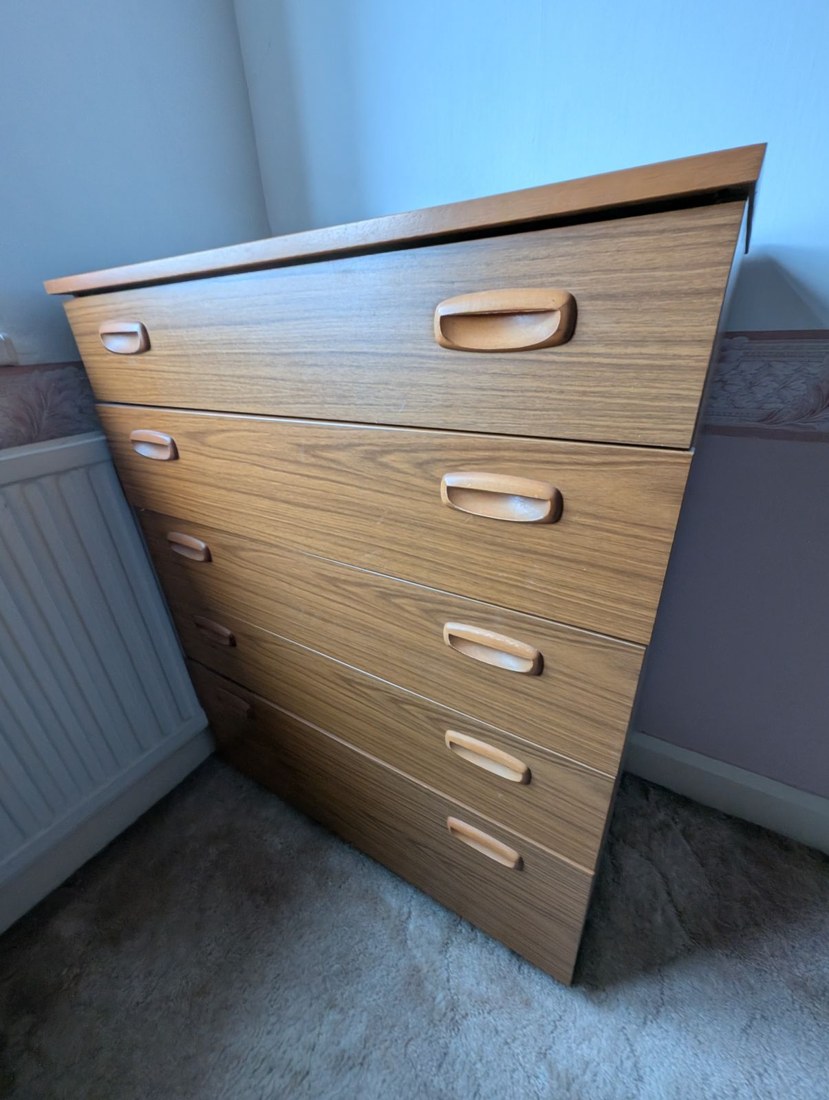 Mid Century Retro 1960s Schreiber Chest Of Drawers photo for sale