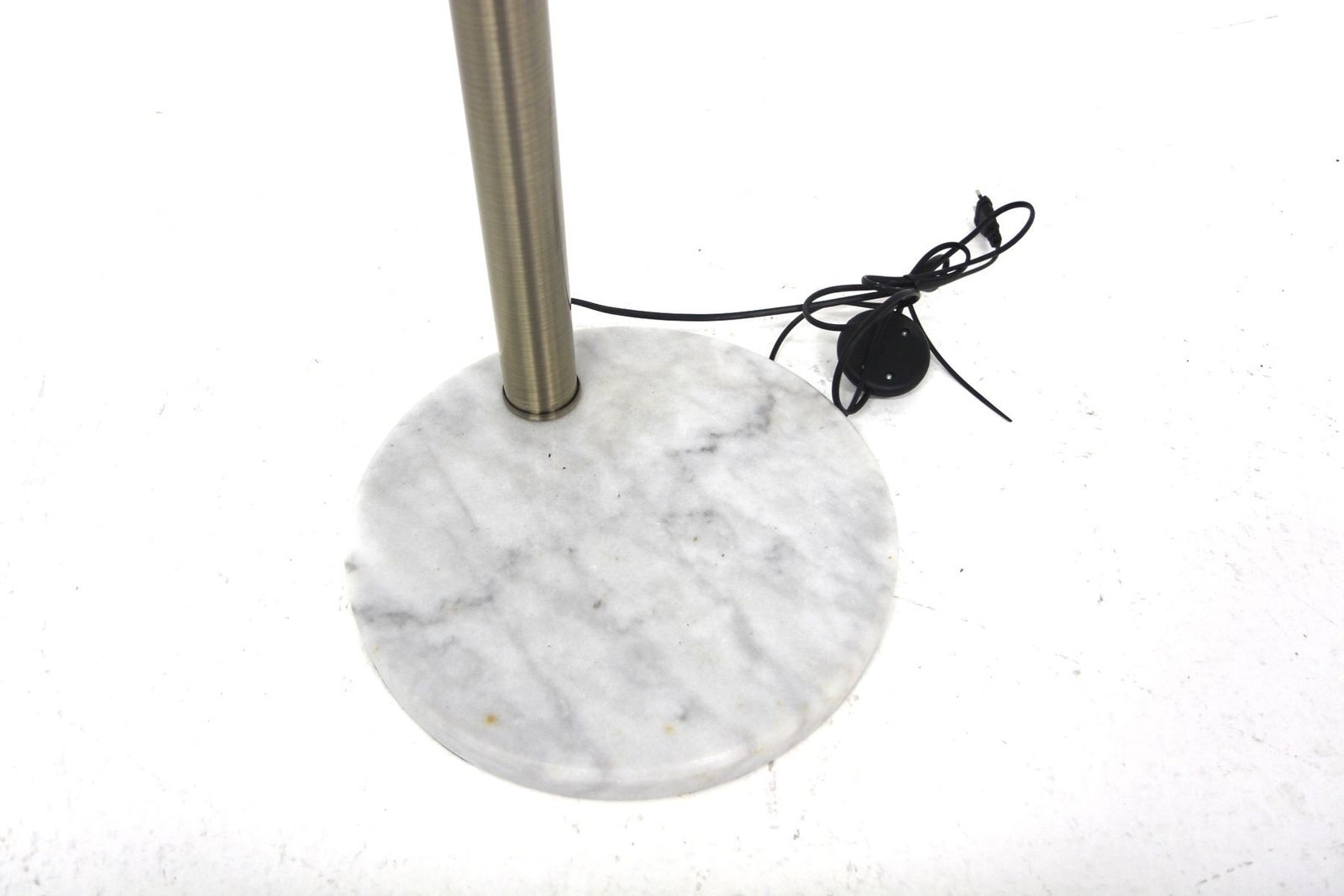 Scandinavian Floor Lamp In Metal And Marble, Sweden, 1950s photo 595.0