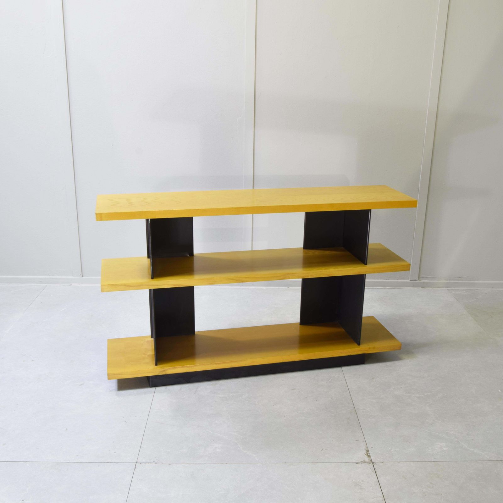 Mid Century Modern Maple And Metal Console Table By Charlotte Perriand photo vintage
