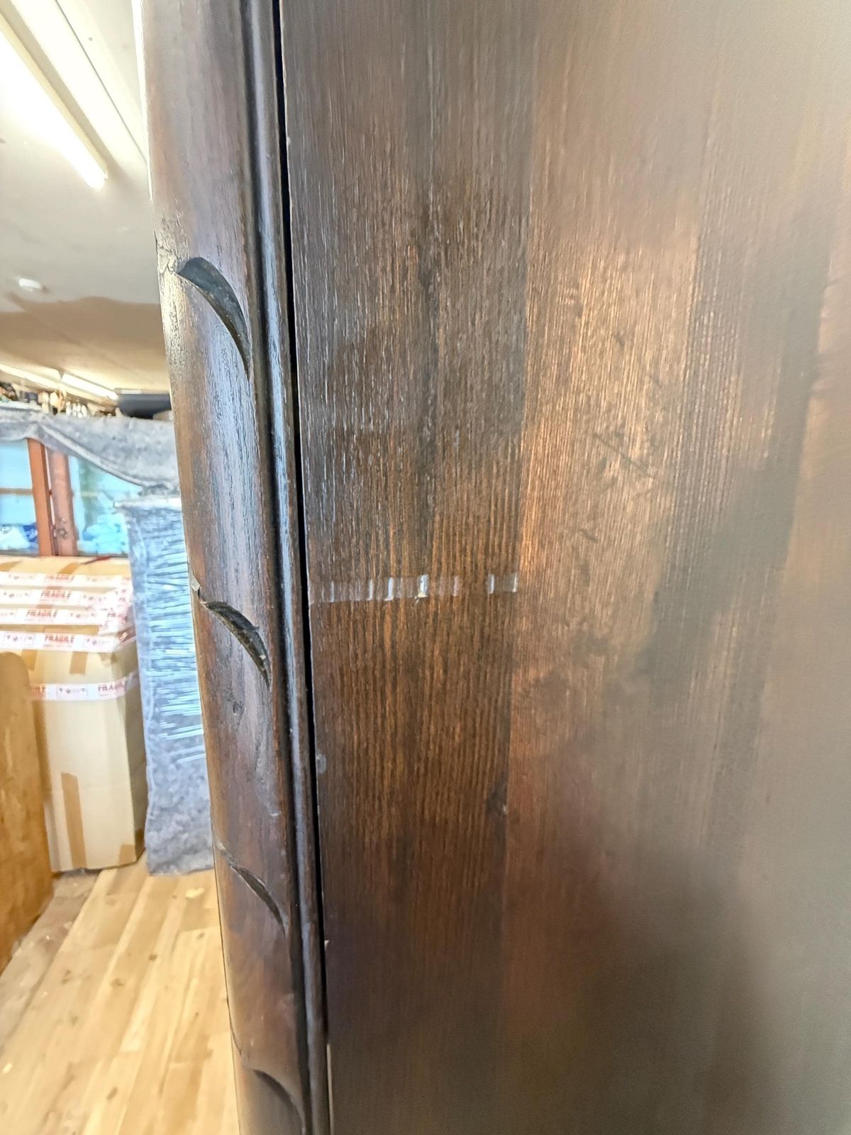 Early Ercol Solid Oak Wardrobe | C.1951–1957 photo 595.0