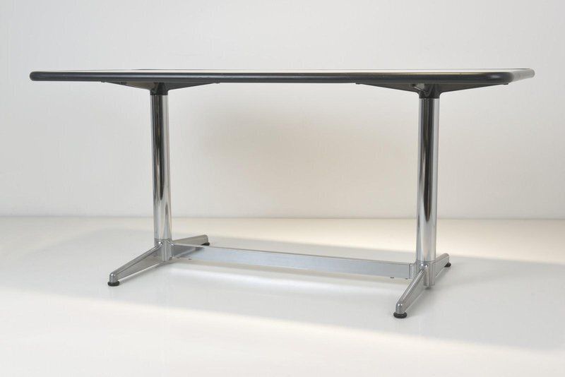 Worktable In Aluminium By Giancarlo Piretti For Mobilier International, France, 1970 photo furniture