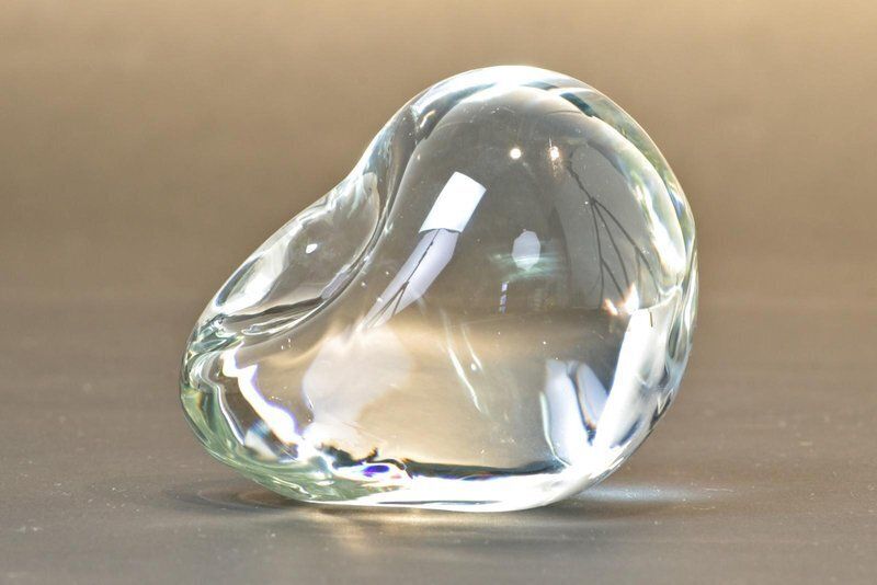 Sasso Glass Object In Murano By Alfredo Barbini, Italy, 1968 photo furniture