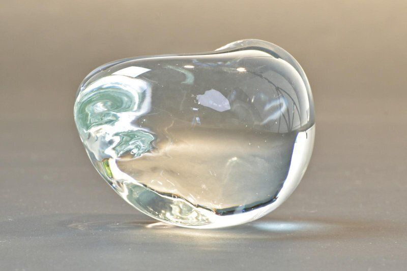 Sasso Glass Object In Murano By Alfredo Barbini, Italy, 1968 photo vintage