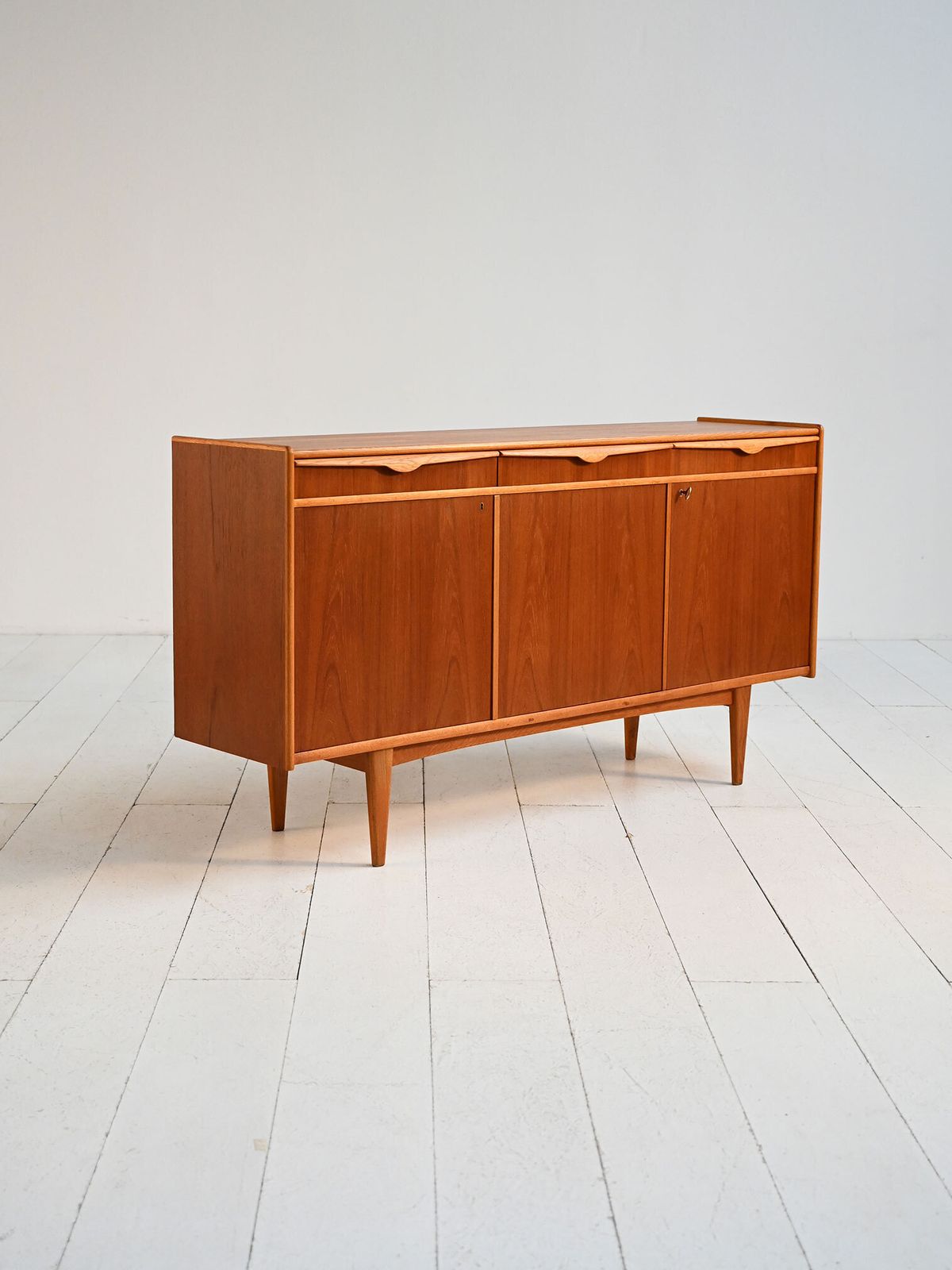 Swedish Teak Sideboard “Primo”, By Breo Möbler, 1960s photo vinterior