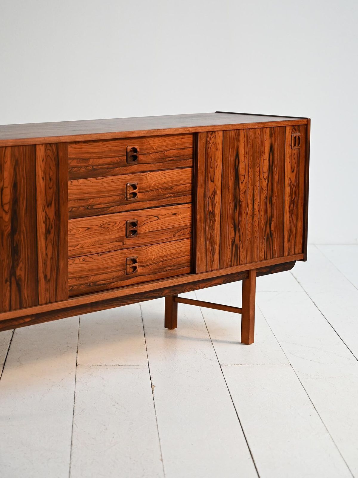 "Ladoga" Erik Wörtz Teak Dressoir jaren 1960 photo vintage