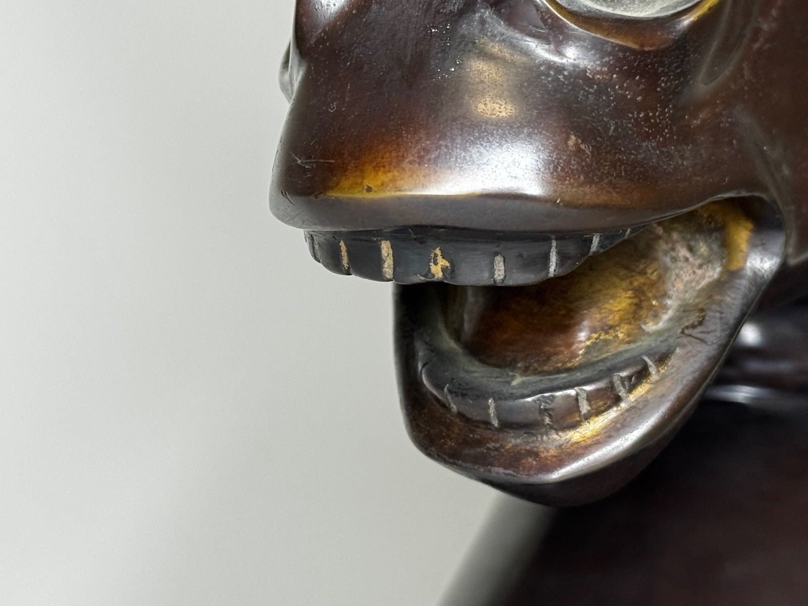 Mid-Century Italiaans bronzen paardenhoofd ca. 1950 naar Raffaello Romanelli photo 4600.0