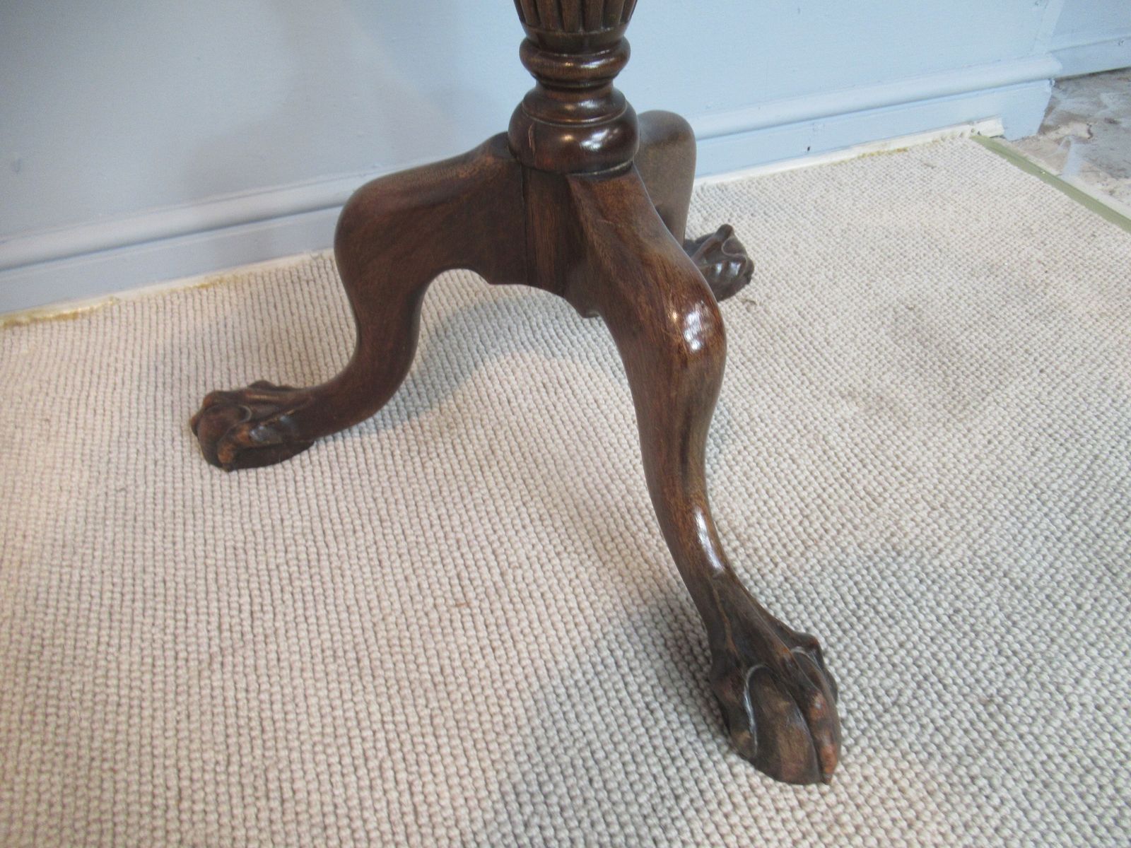 Mahogany  Wine Or Lamp  Table  In The Antique Style photo 175.0