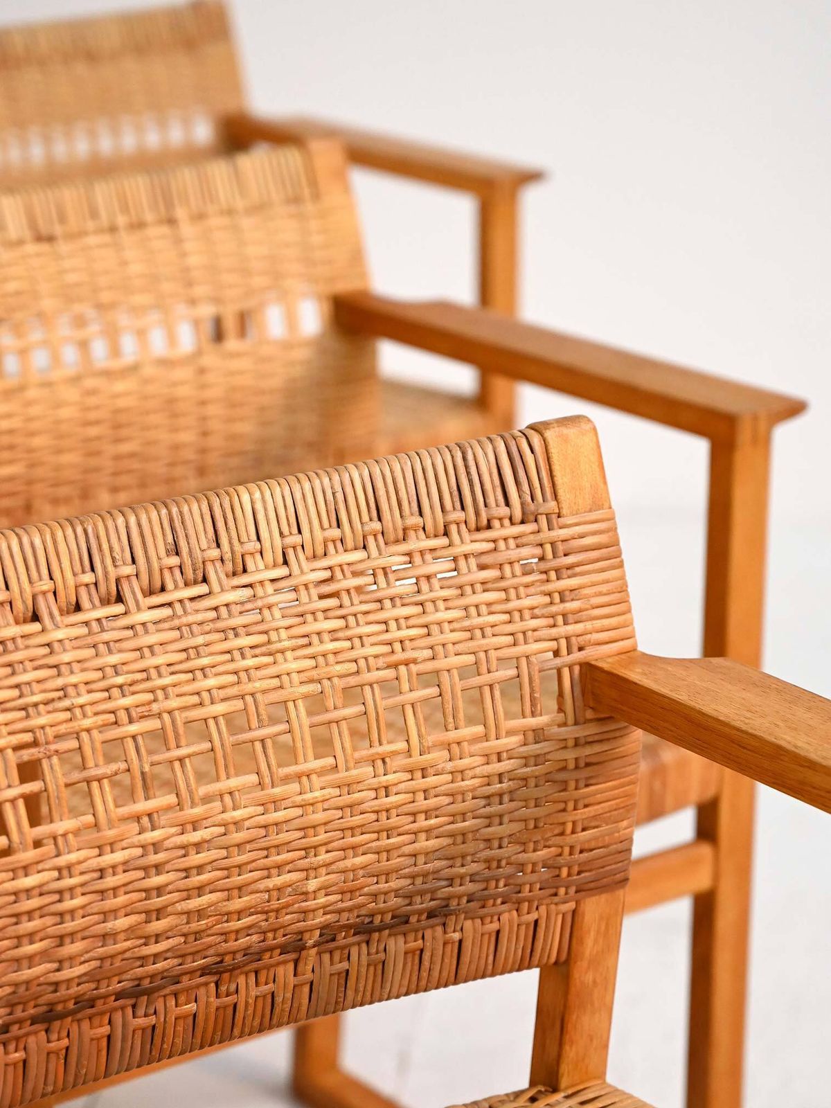“Bm62” Chairs By Børge Mogensen Lauritsen 1950s photo 7800.0