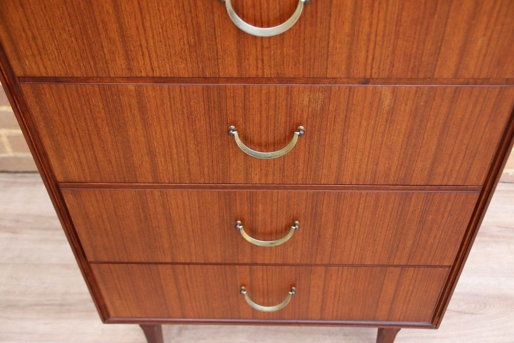 540.0 Meredew Mid Century Teak Tallboy photo