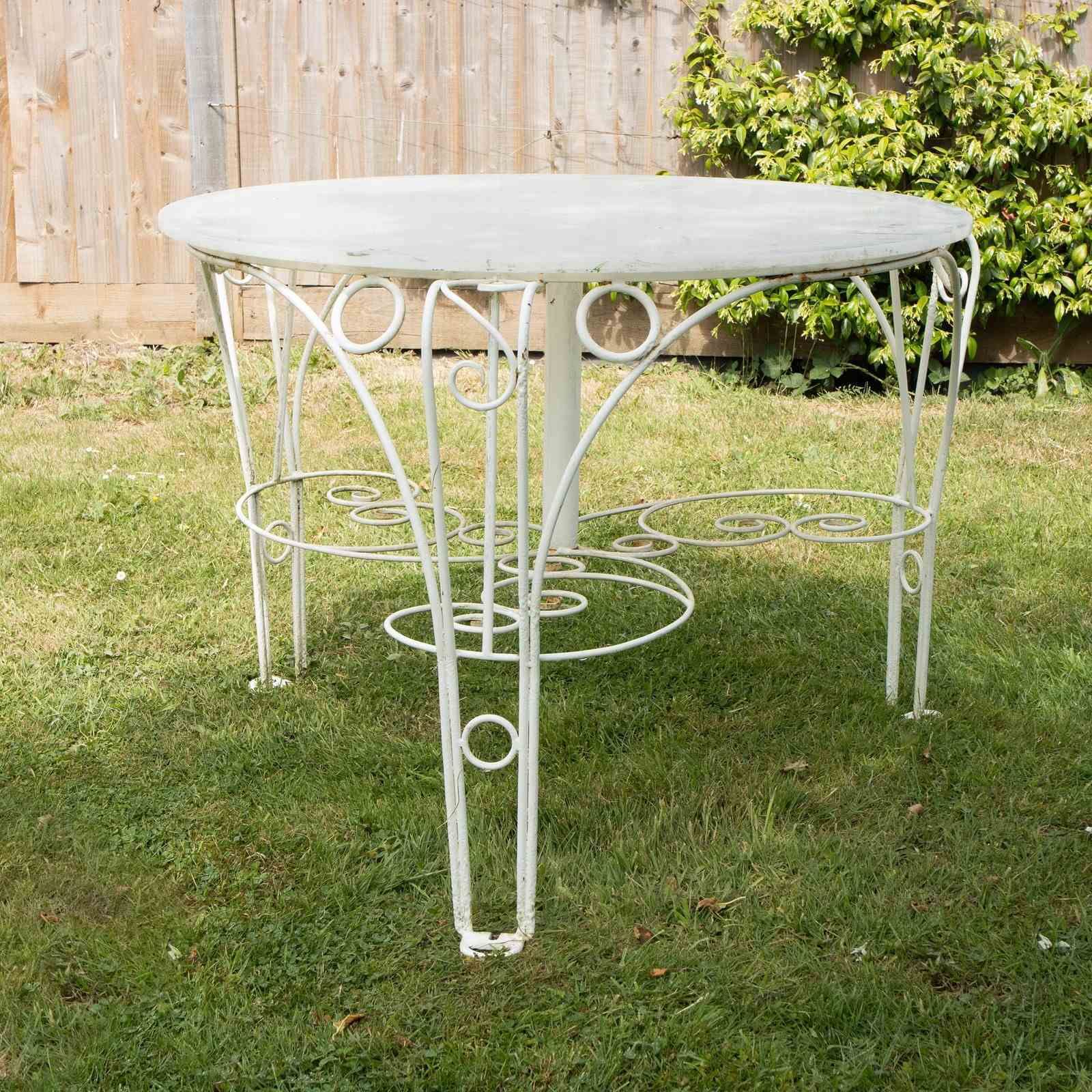 Italian Garden Tables; Two Available photo for sale