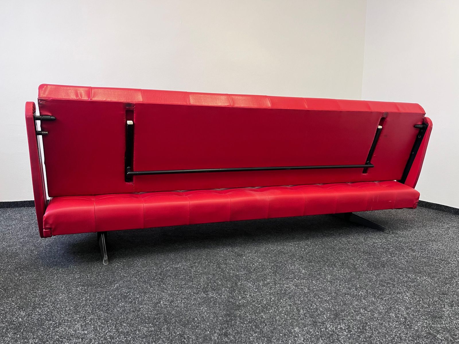 photo for sale Midcentury Folding Design Sofa, Studio Couch   1970 / Czechoslovakia
