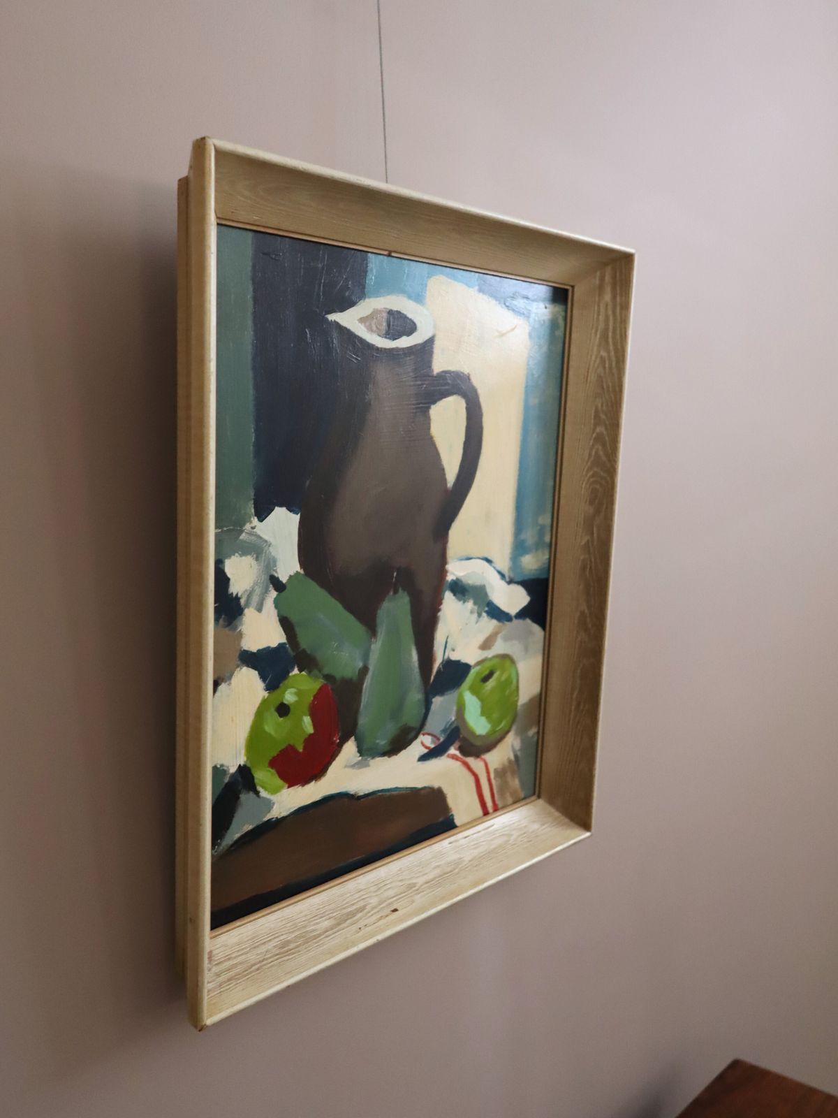 Pears & Pitcher  Oil Painting photo Art