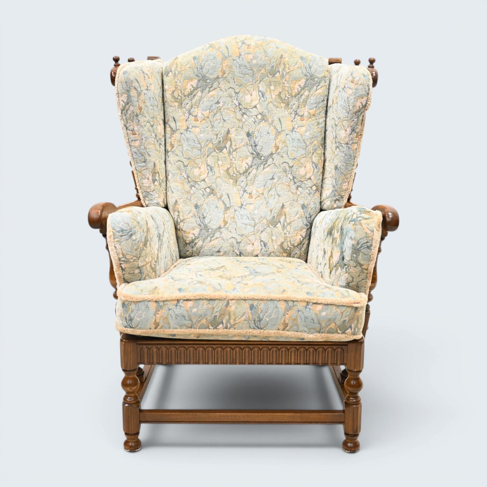 Ercol Cloister Wing Back Easy Fireside Chair Armchair Golden Dawn *Free Delivery photo furniture