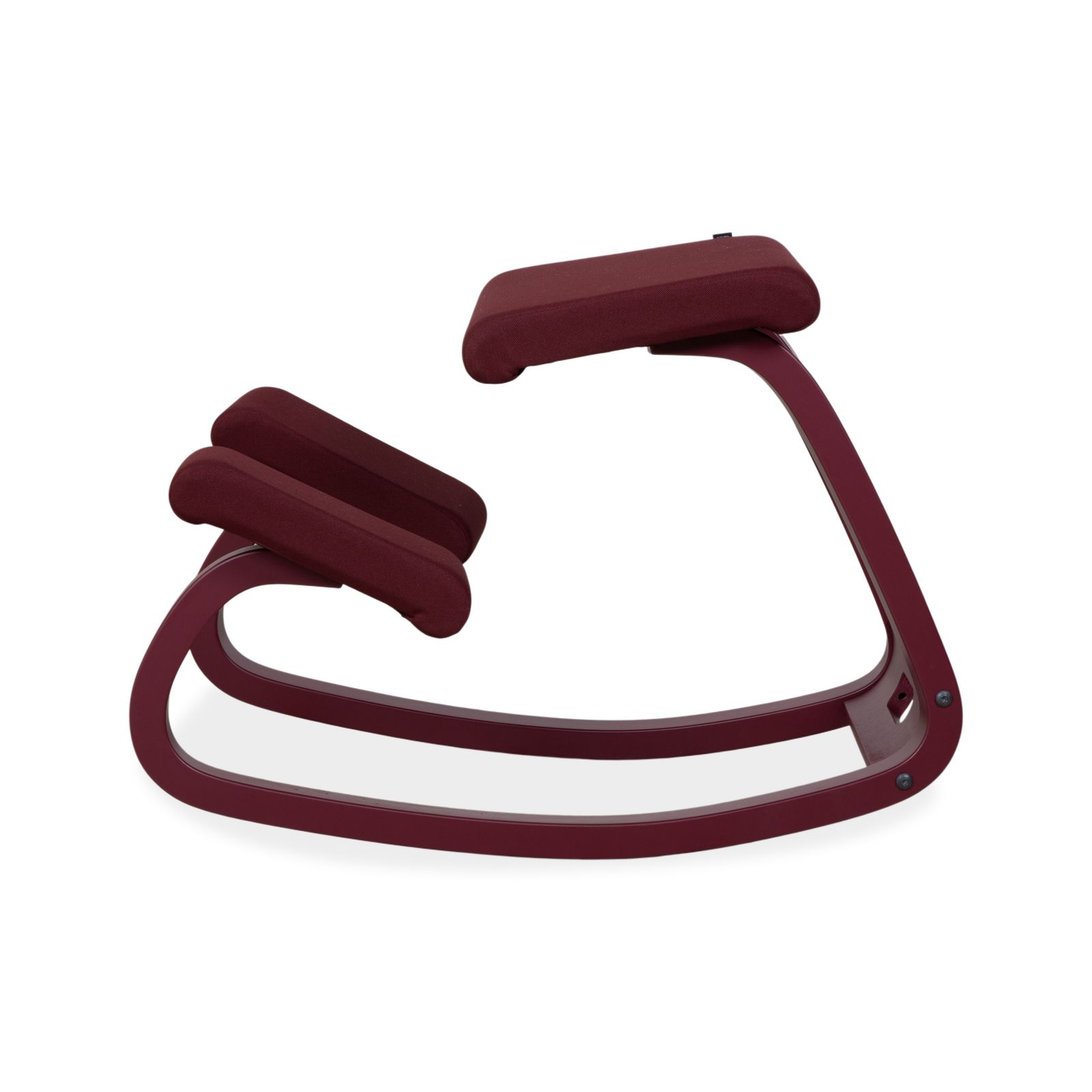 photo for sale Tabouret ergonomique Varier Variable en bois, revêtement violet prune, Monochrome