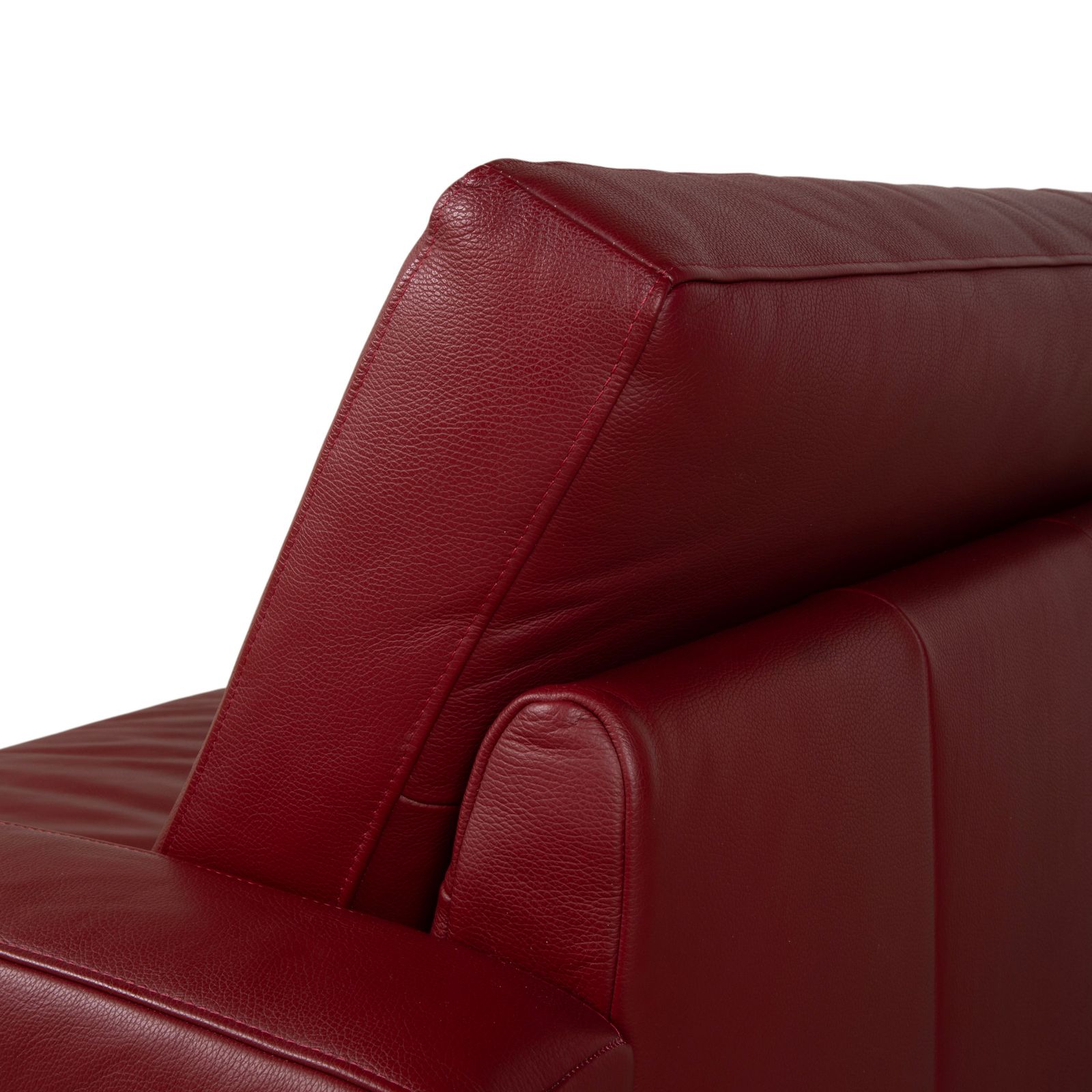 Ewald Schillig Concept Plus Leren Driezitsbank Rood photo buy