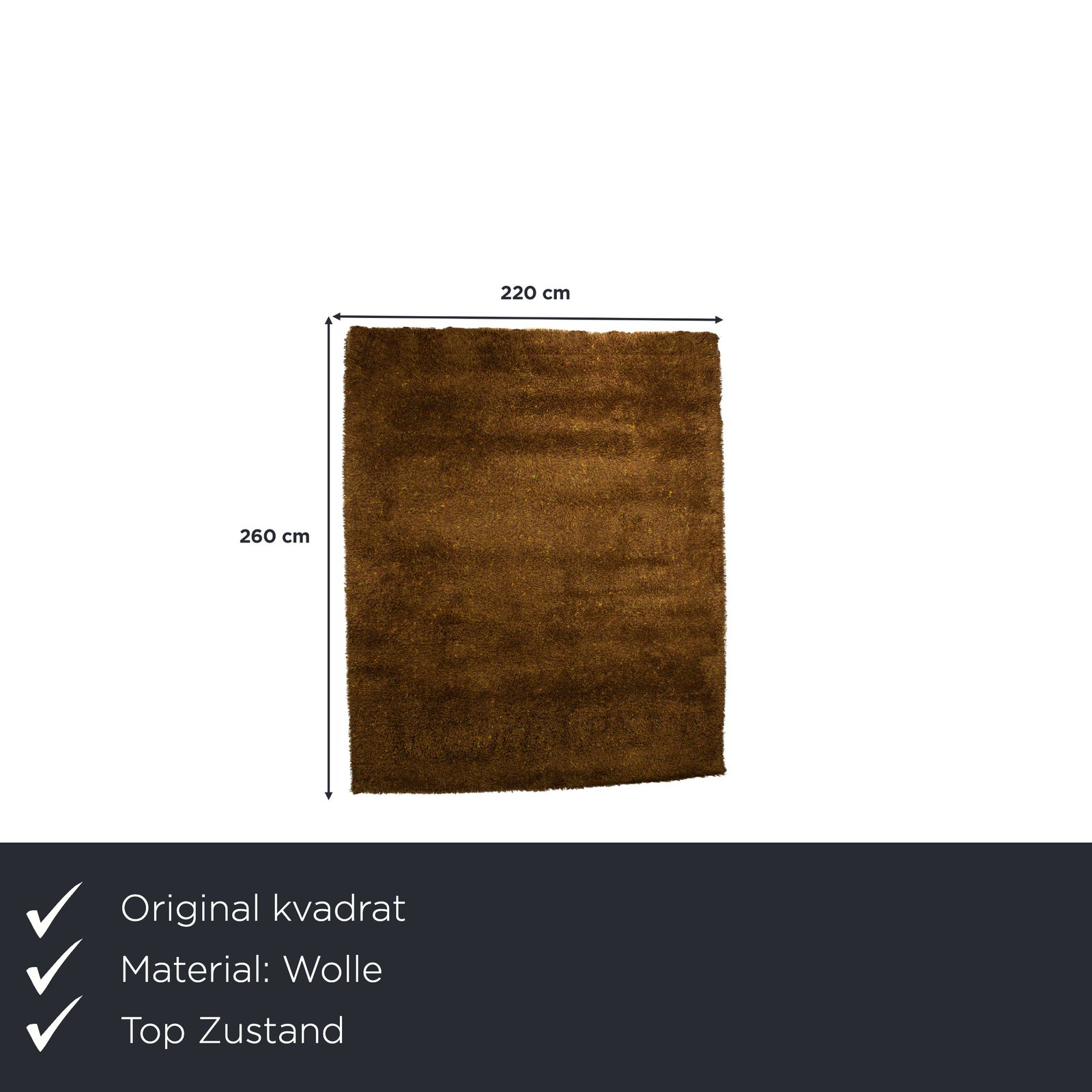 Kvadrat Giverny 40 Wollen Vloerkleed Groen Handgetuft photo furniture