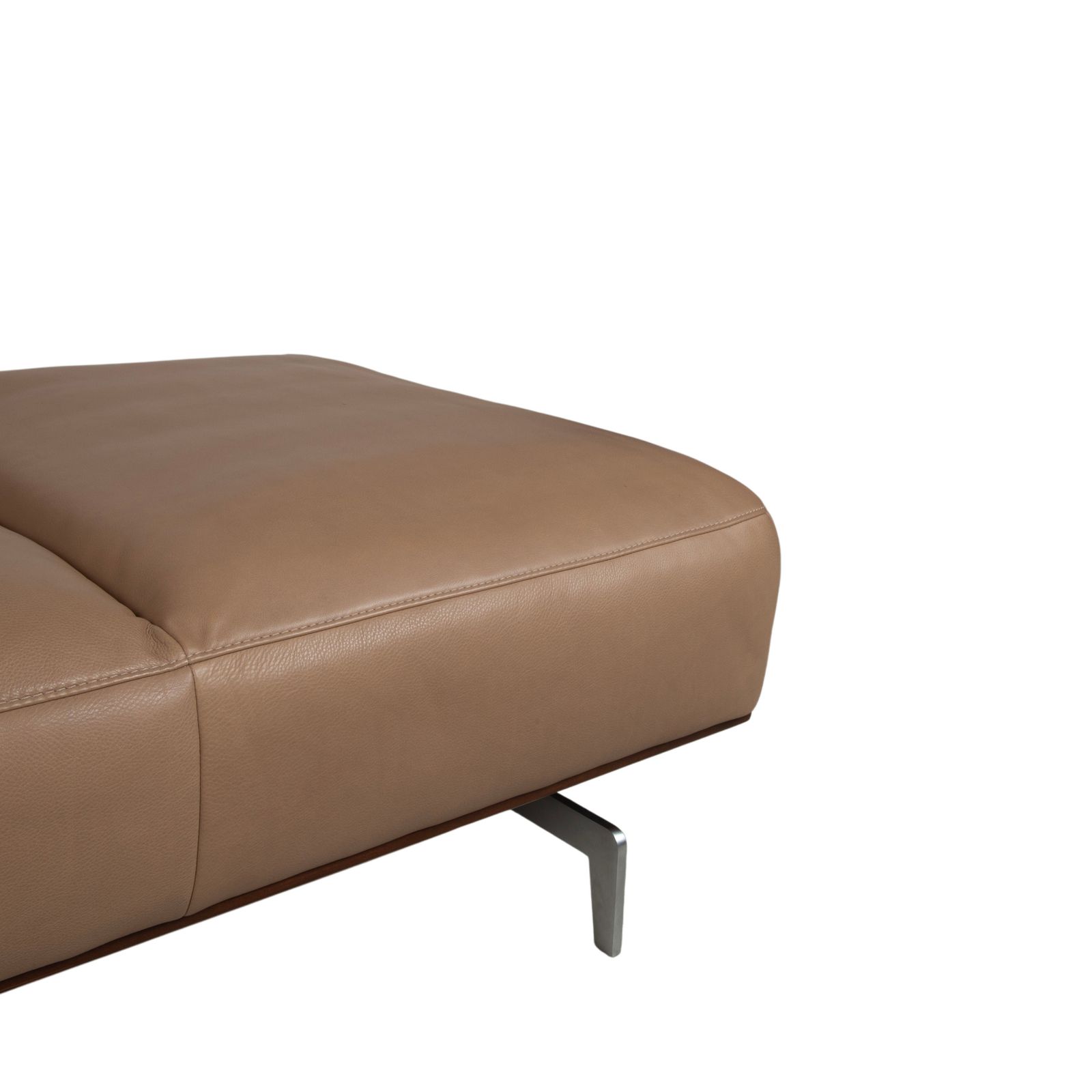Willi Schillig Black Label Toscaa Leather Two Seater Beige Brown Mocha Sofa photo Furniture