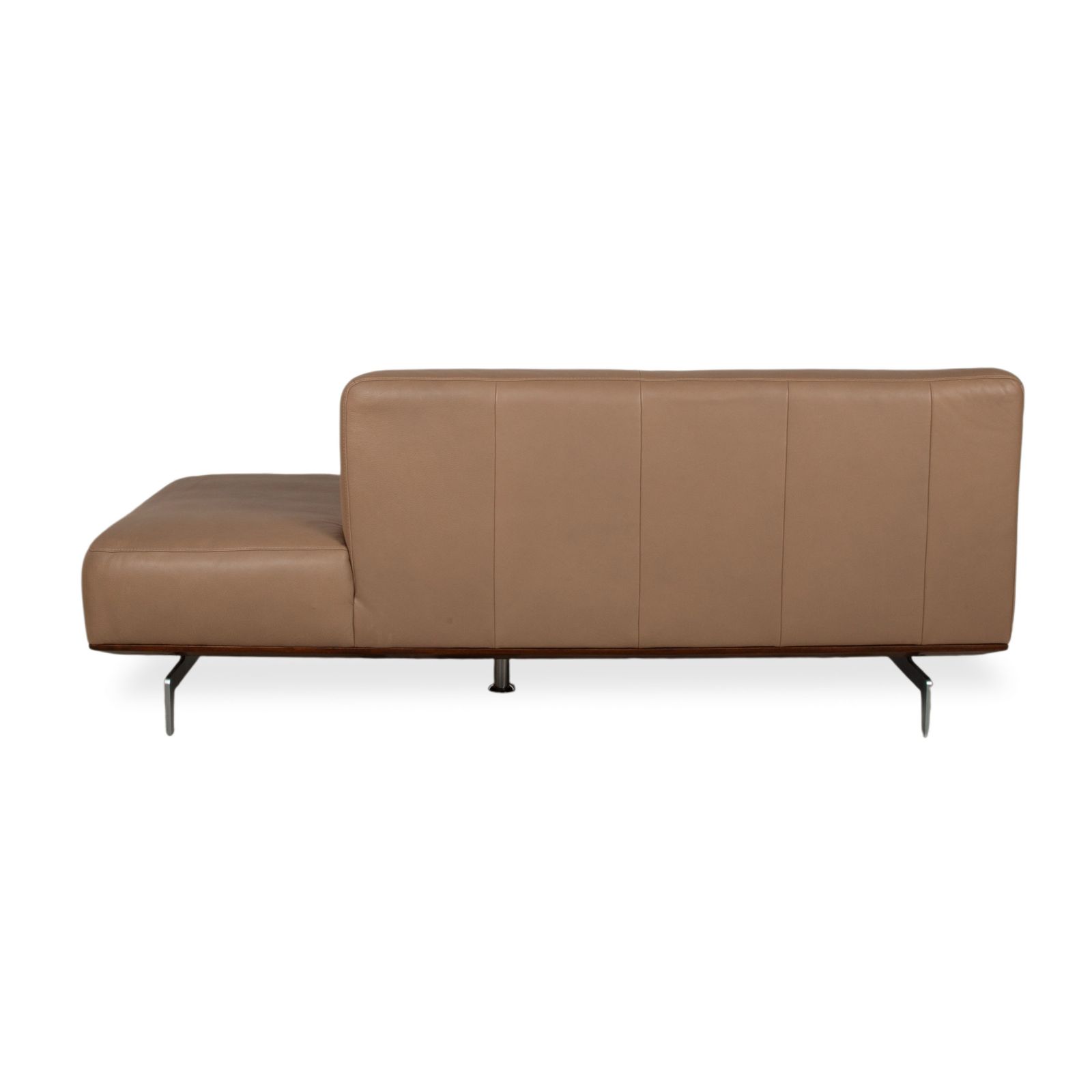 photo furniture Canapé 2 places Willi Schillig Black Label Toscaa en cuir, beige brun moka