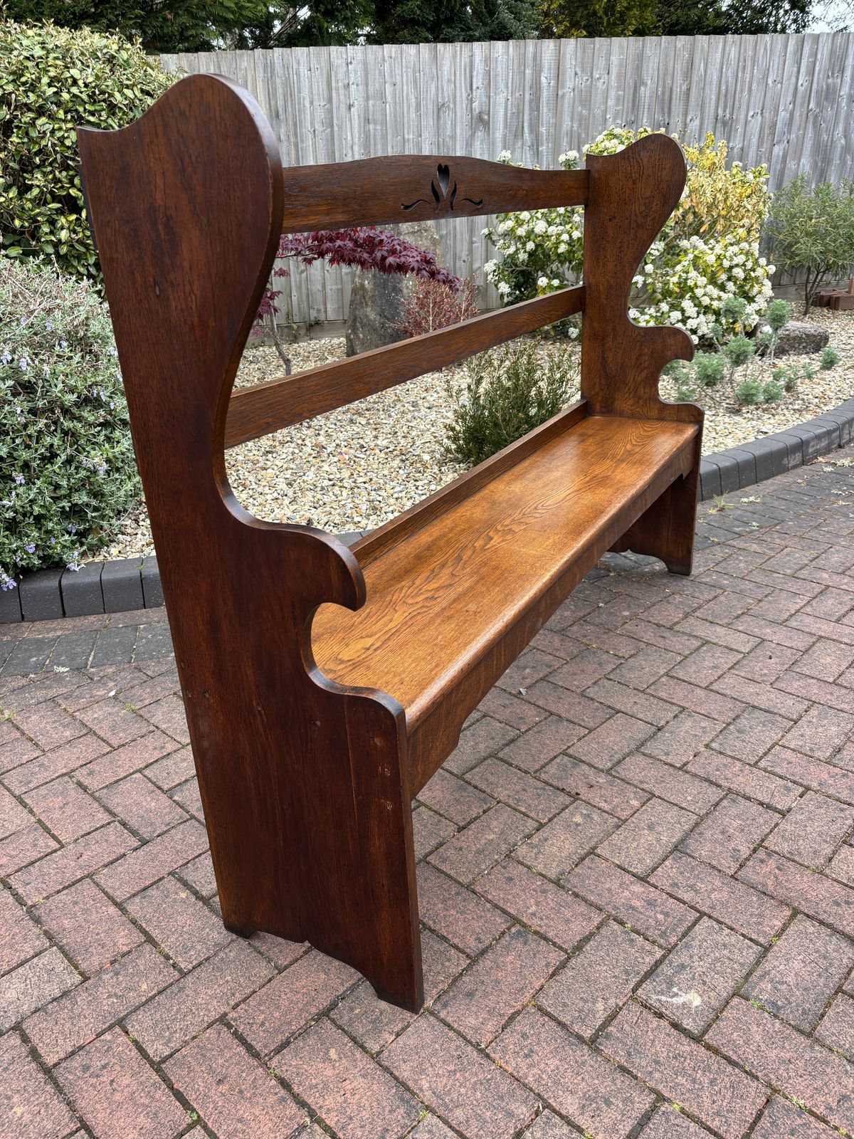 Arts & Crafts Hall Seat, 1900s photo vinterior
