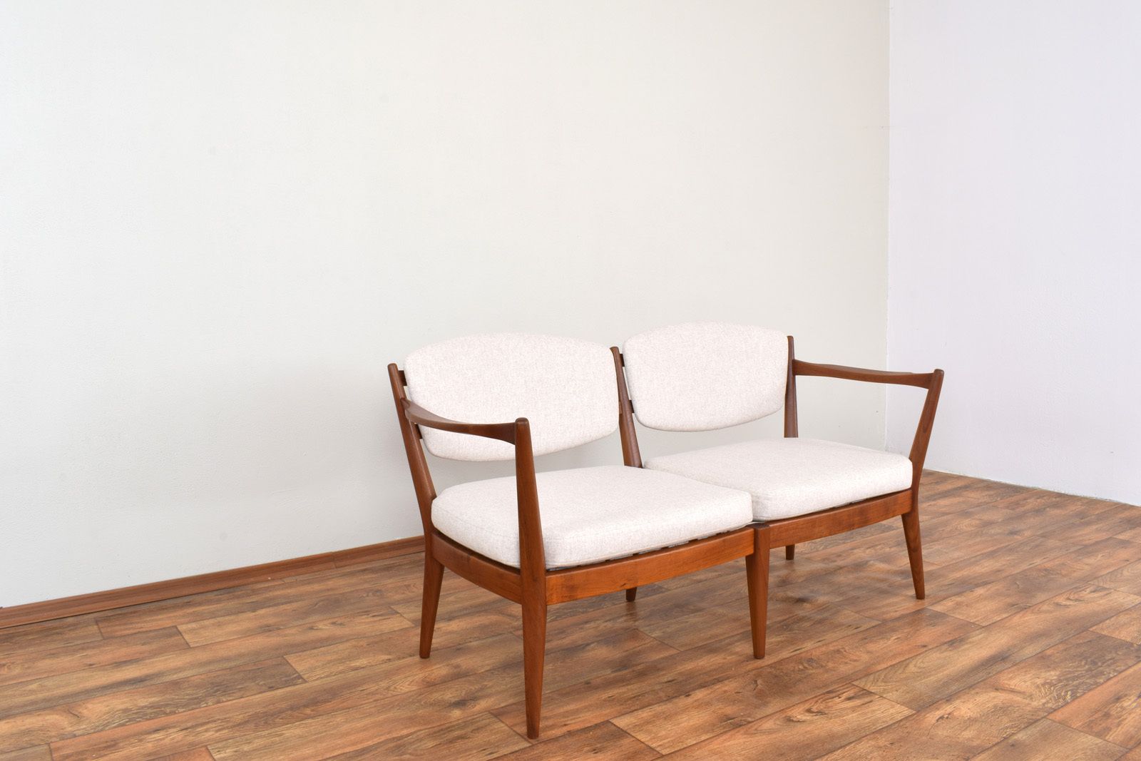 Norwegian Teak Sofa By Fredrik A. Kayser & Adolf Relling For Arnestad Bruk, 1950s photo vintage
