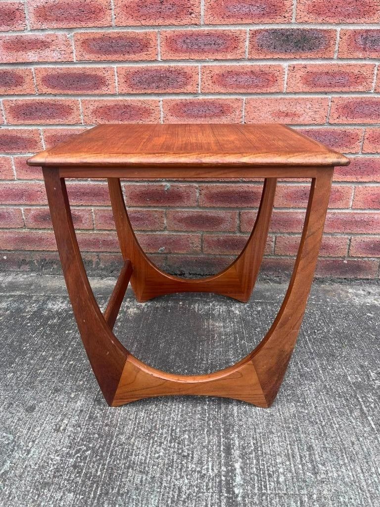 Furniture G Plan Vintage Teak Astro Nest Of Tables Mid Century 1960s Danish Design photo