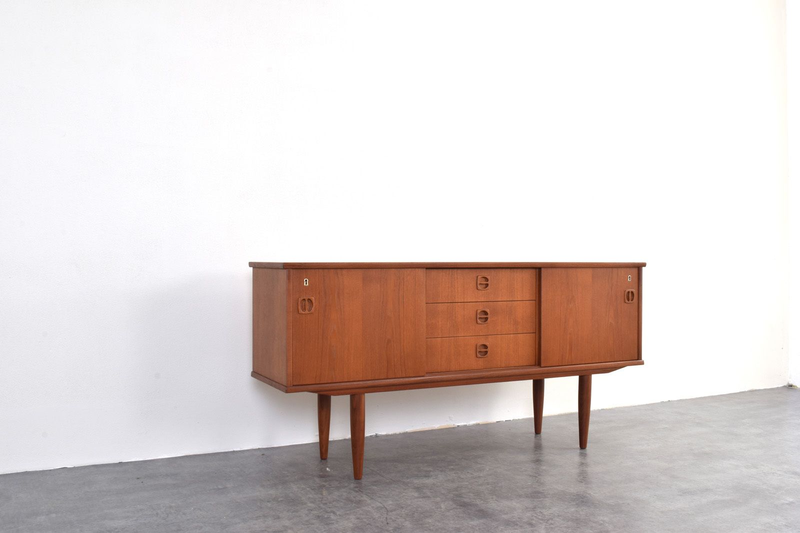 photo furniture Mid Century Danish Teak Sideboard, 1960s.