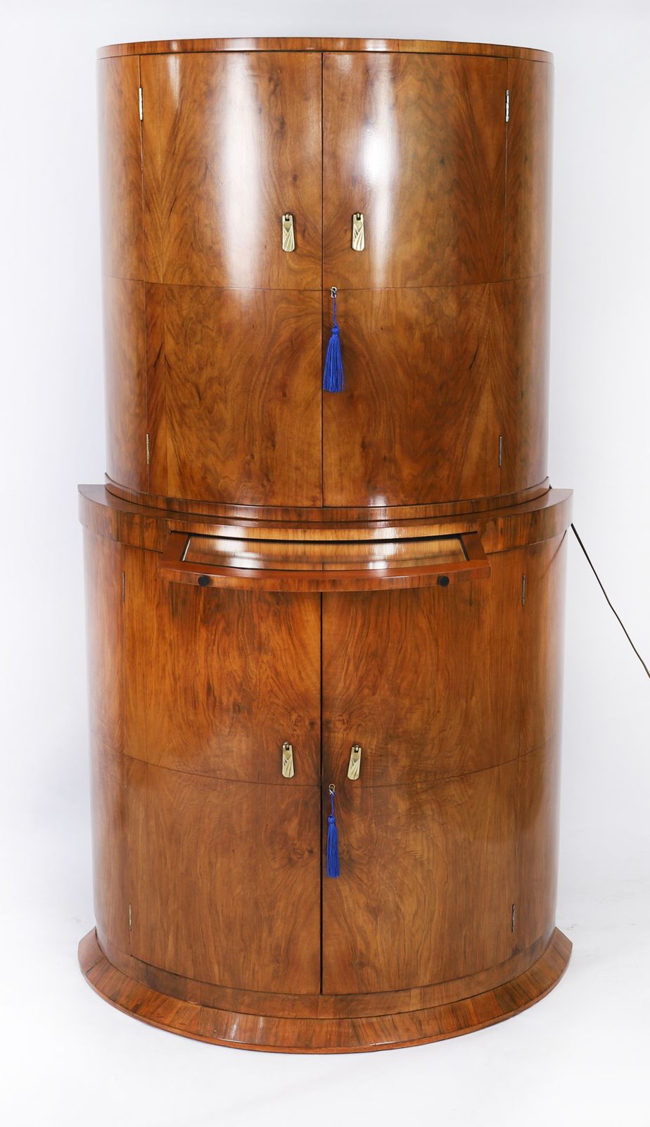 Art Deco Burr Walnut Cocktail Cabinet By Hille C1920 photo furniture