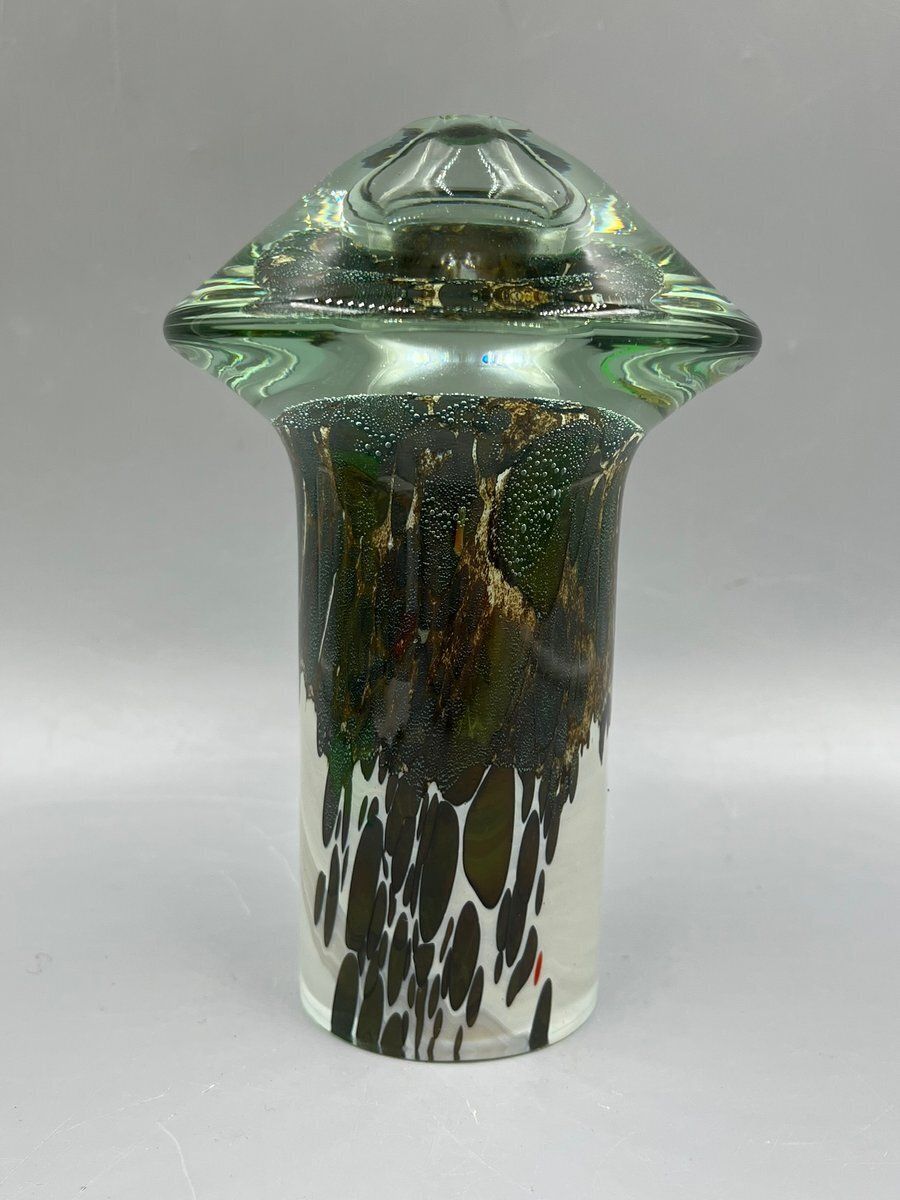 Glass Art Sculpture Mushroom By Nanny Still, 1960s photo for sale