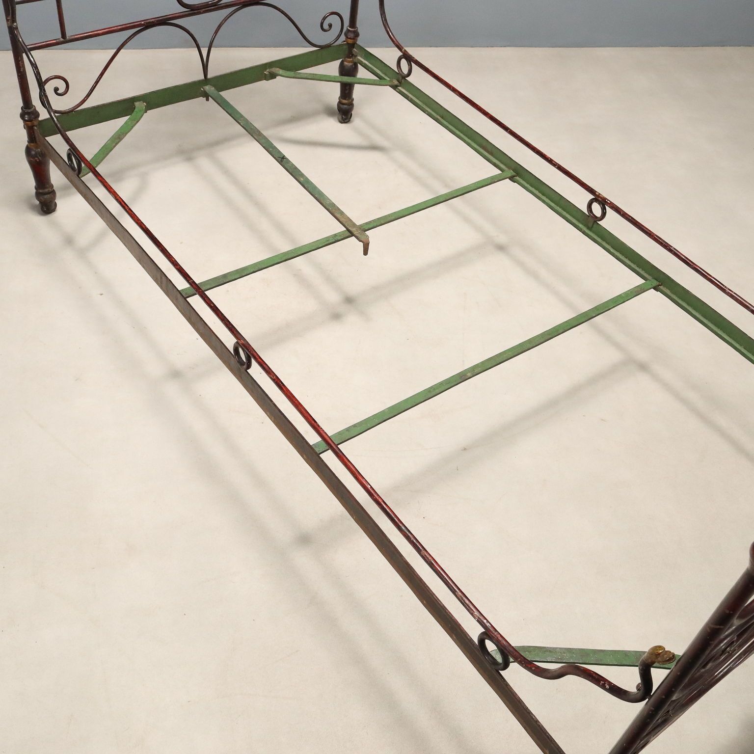 photo for sale Antique Restoration Bed Second Quarter XIX Century Bronze Iron