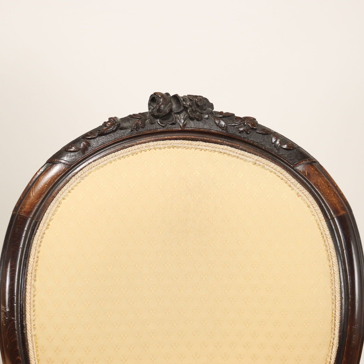 Fauteuils de style baroque en hêtre teinté, XXe siècle photo 580.0