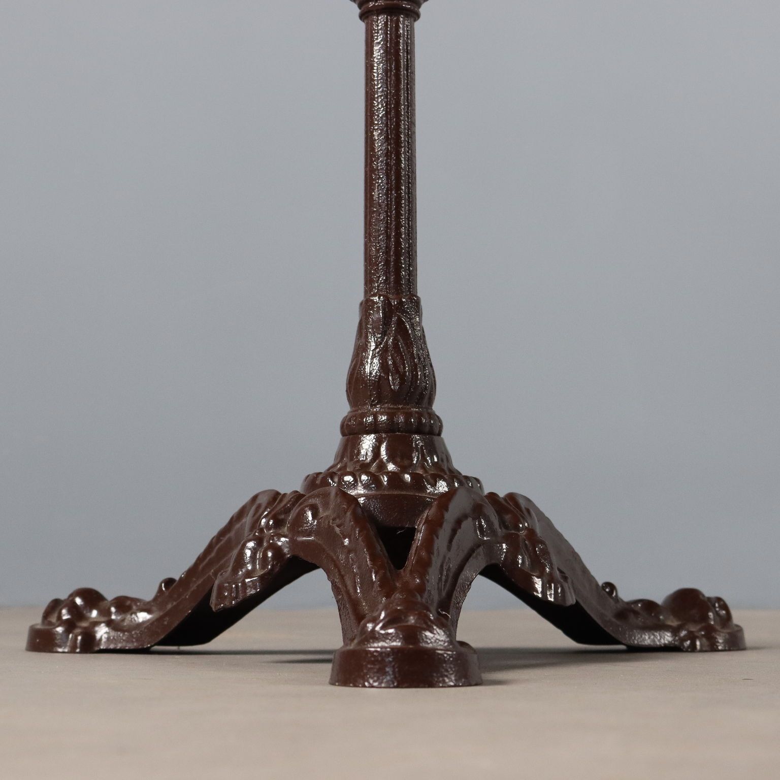 photo furniture Antique Coffee Tables Lacquered Iron Marble XX Century