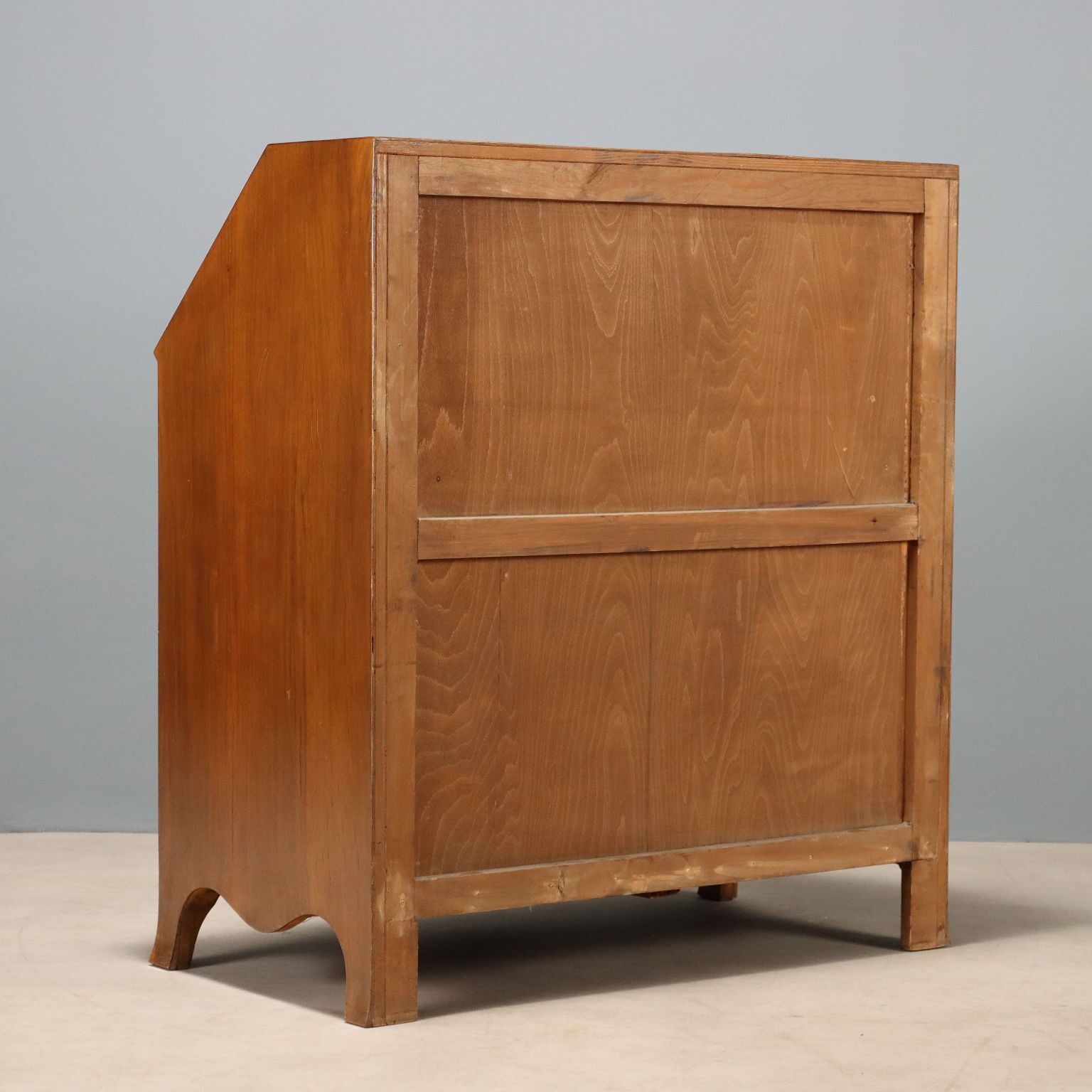 Mobilier Cabinet à abattant d'époque, placage d'acajou, Italie, début du XXe siècle photo