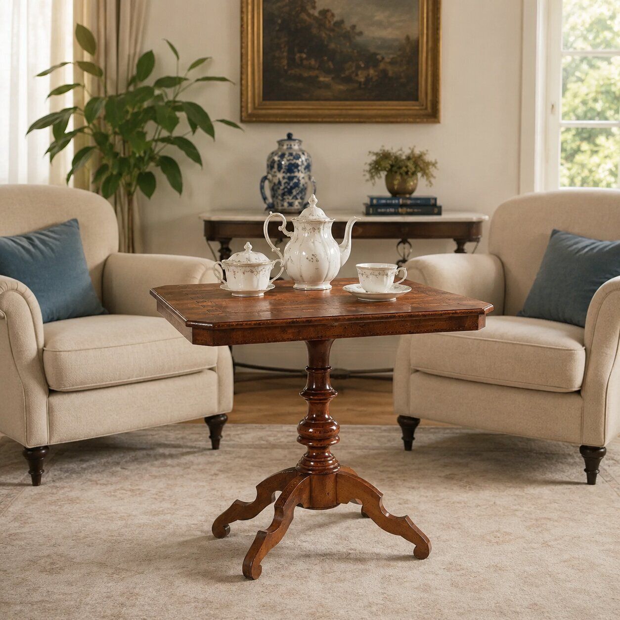 Table basse en noyer photo furniture