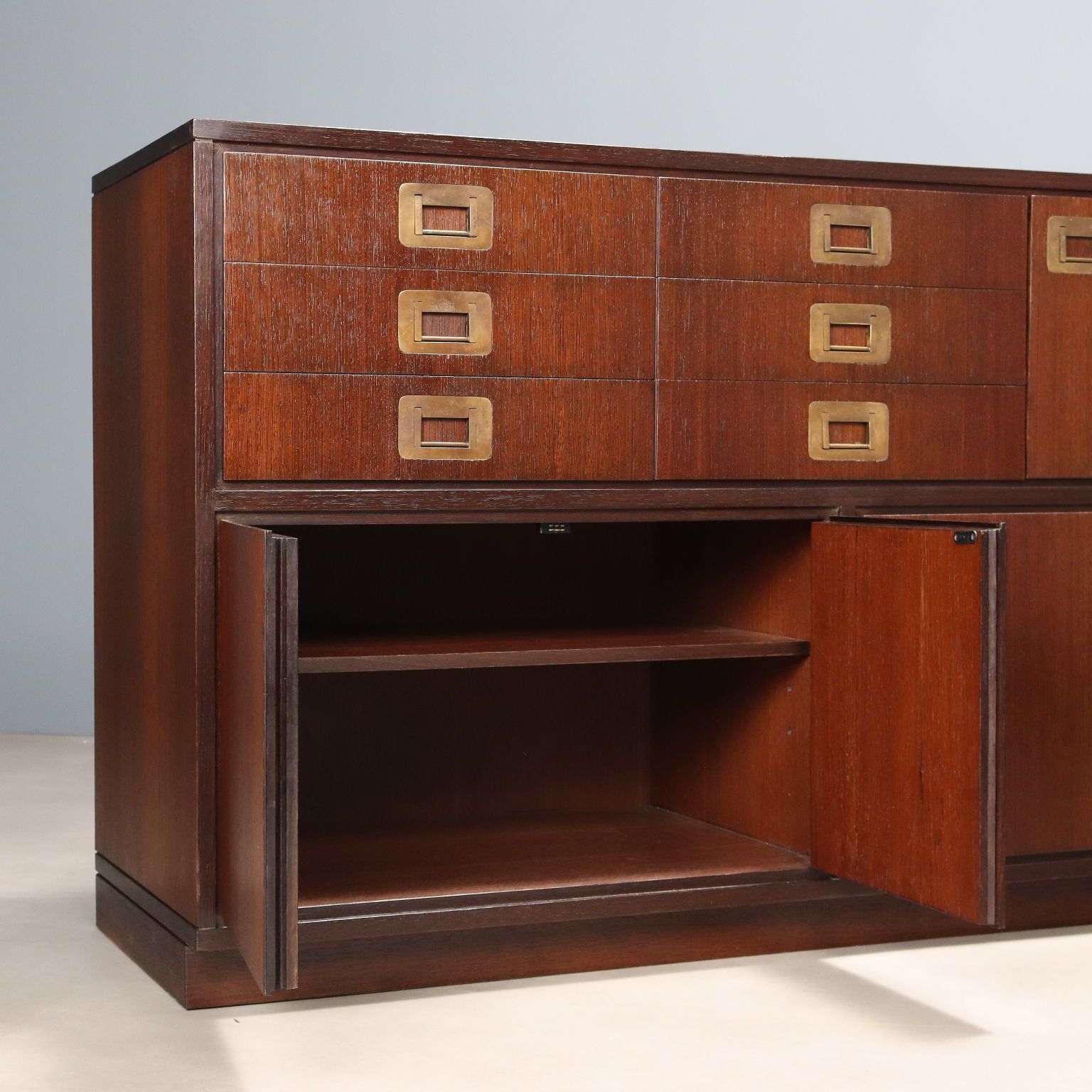 Vintage Cupboard Brugnoli Design Ico Parisi Italy 1960s photo vinterior