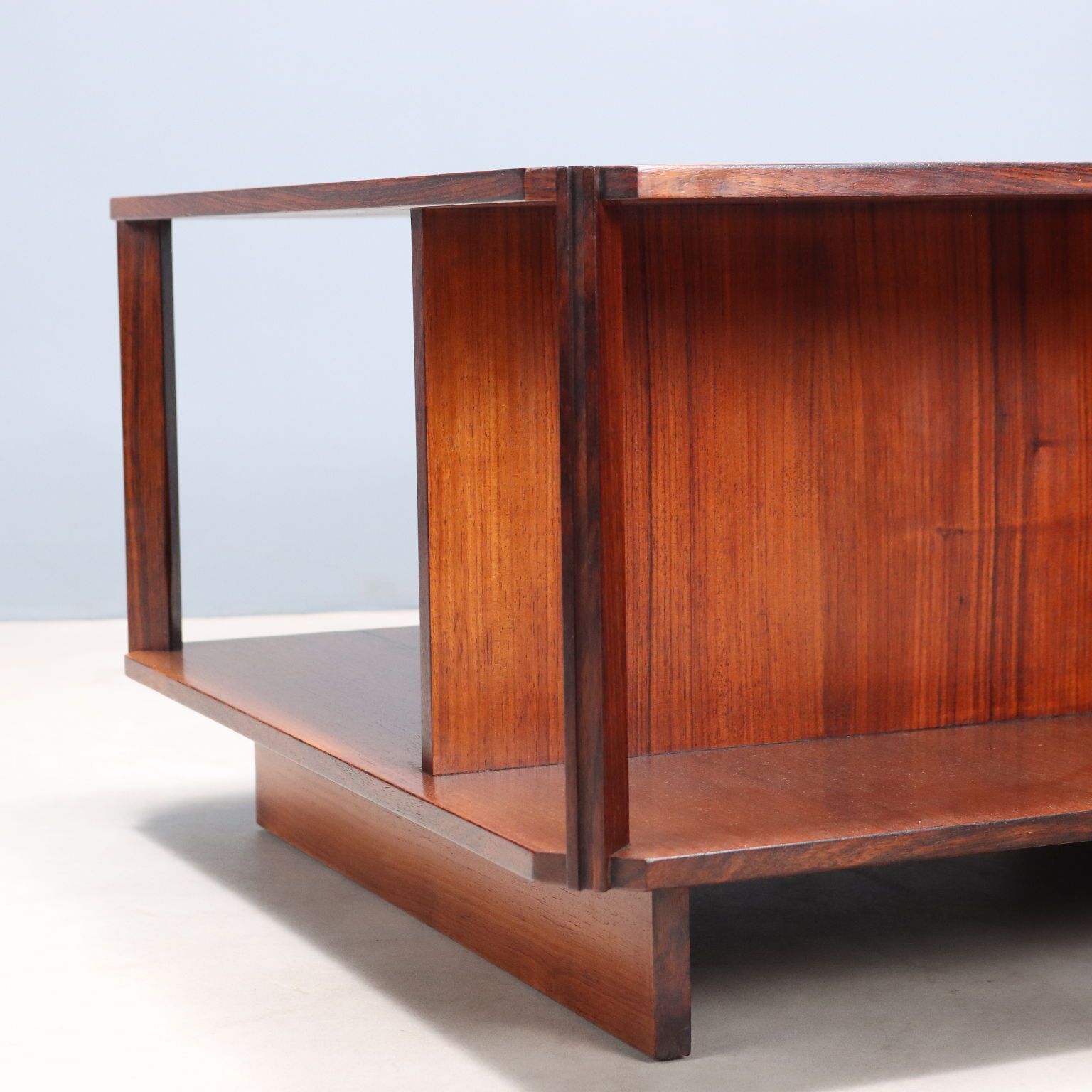 Arflex Square Coffee Table Vintage Design Marco Zanuso 1960s photo Furniture