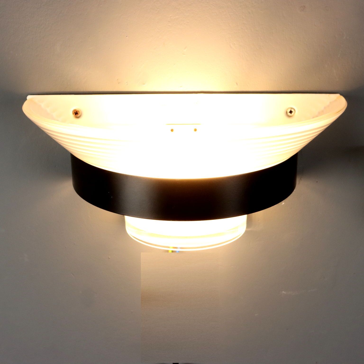 Vintage Tronconi Wandlampen Metaal Glas Design Italië jaren 1990 photo Verlichting