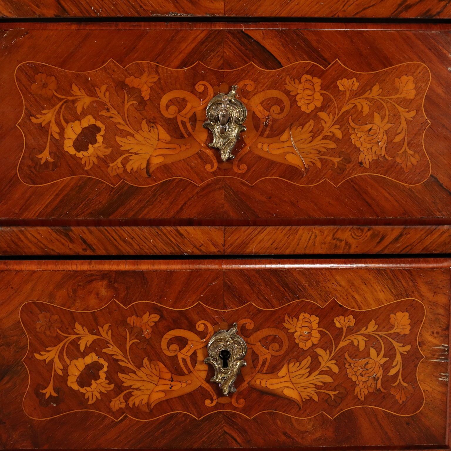 Cabinet d'époque Napoléon III en bois de violette, XIXe siècle photo buy