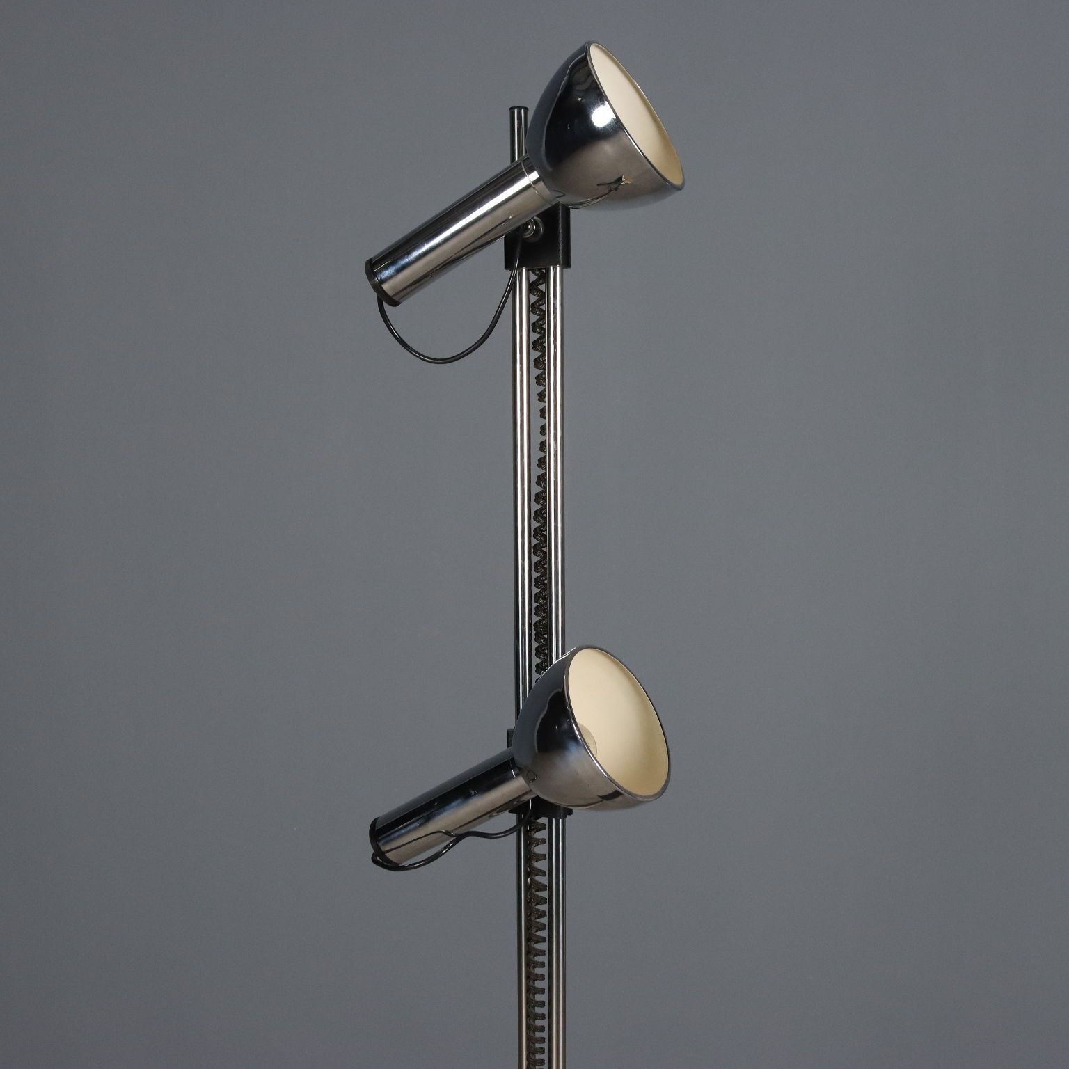 Vintage Floor Lamp Lacquered Metal Design Italy 1970s photo vinterior