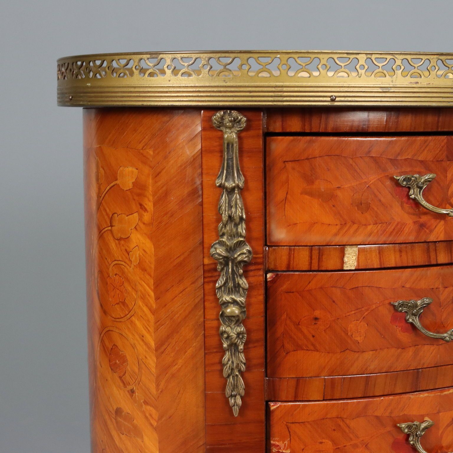 Antique Bedside Tables Napoleon III Style Bois De Rose XX Century photo Furniture