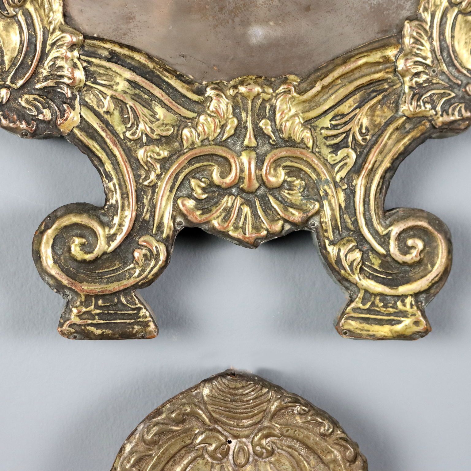 Antieke altaarkaarten, diverse afmetingen, brons, 19e eeuw photo 370.0