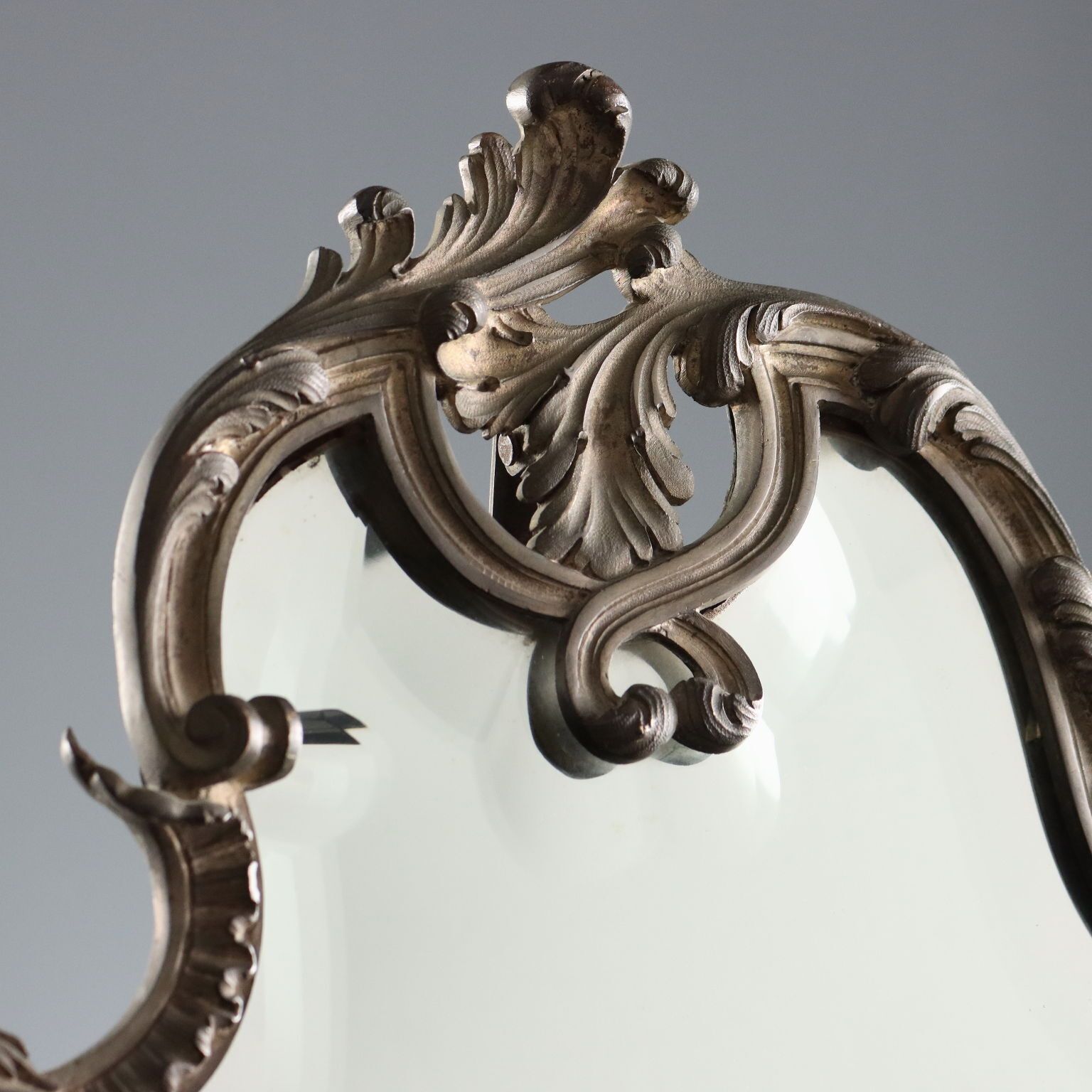 Tafelpiegel Rococo Stijl Brons XIX XX Eeuw photo for sale