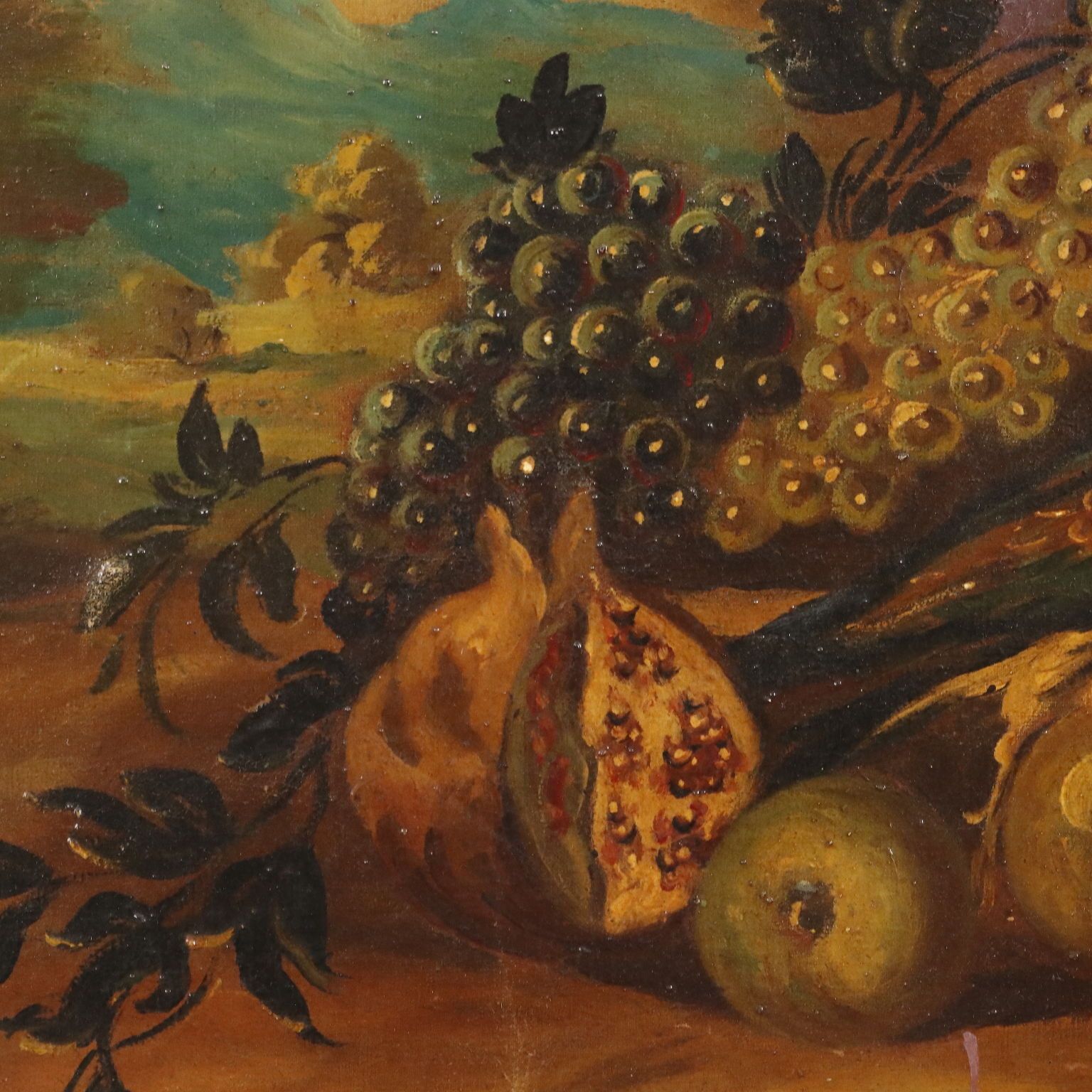 Peinture moderne, composition au gibier, huile sur toile, XXe siècle photo buy