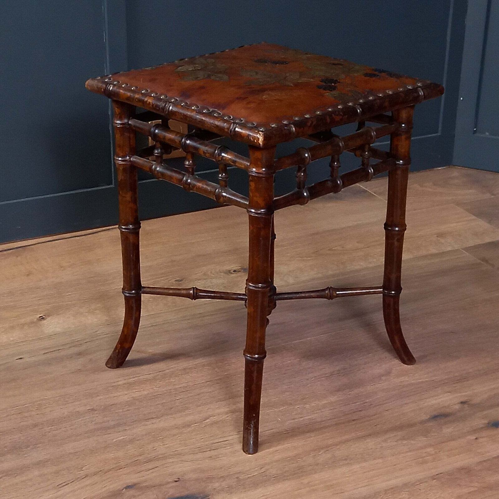 Art Nouveau Stool By George Hulbe photo for sale