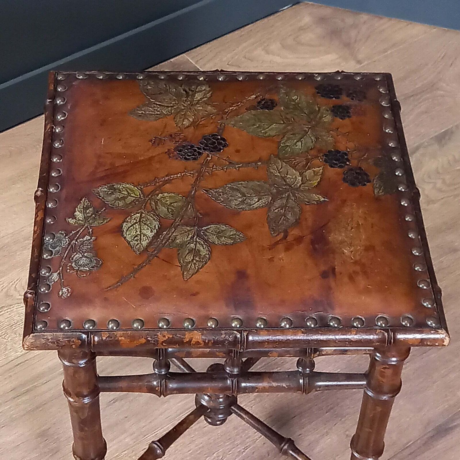 photo for sale Art Nouveau Stool By George Hulbe