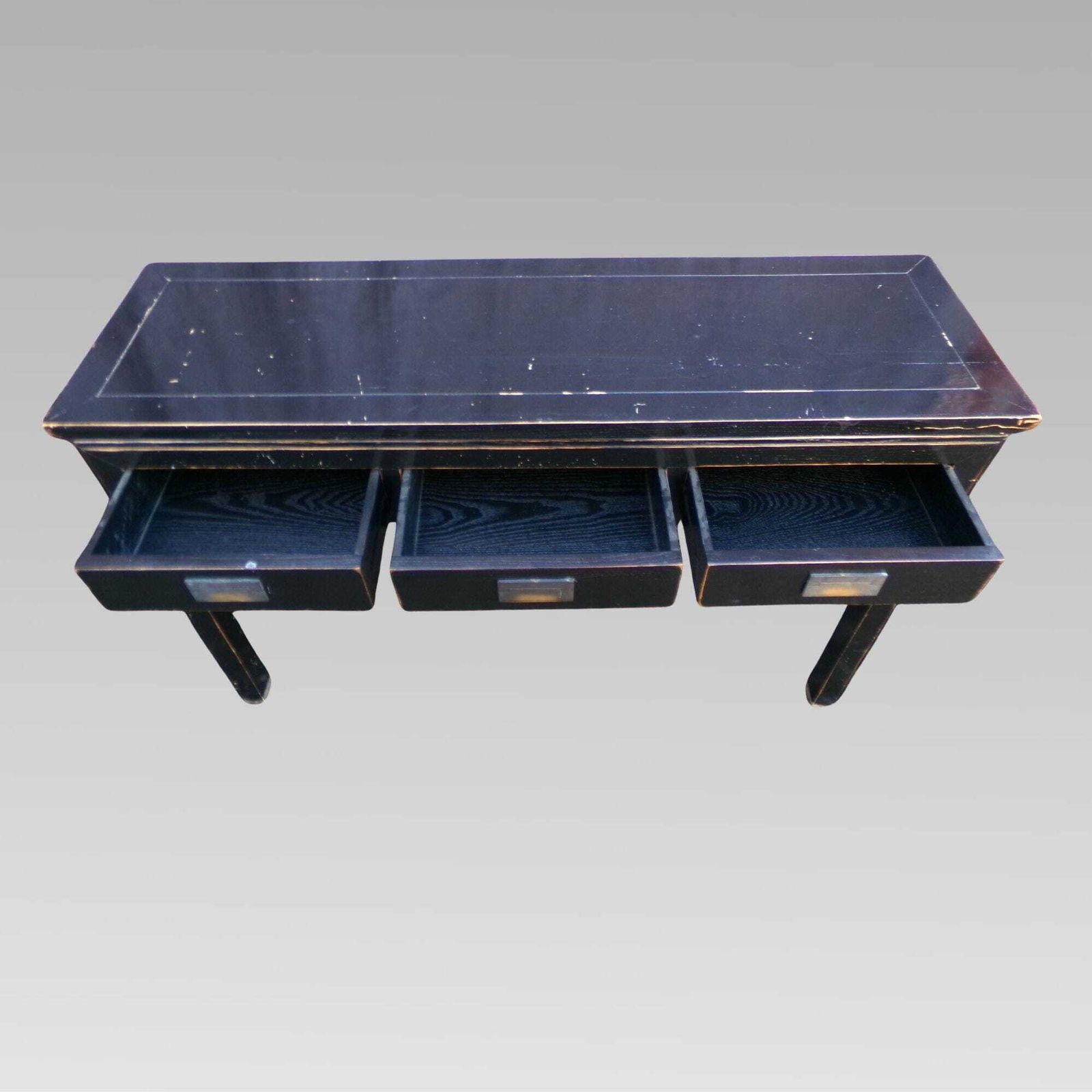 Original Quality Lombok Oriental Chinese Laquer Sideboard Hall Or Console Table photo for sale