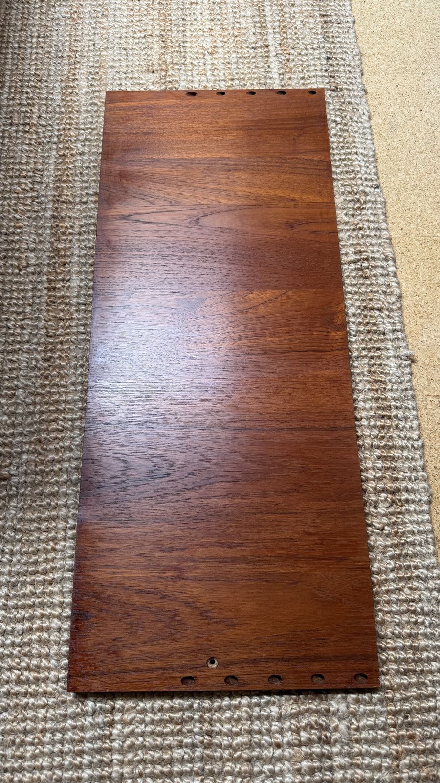 photo buy Cadovius Cado Teak 1 Bay Modular Wall Mounted Storage Mid Century