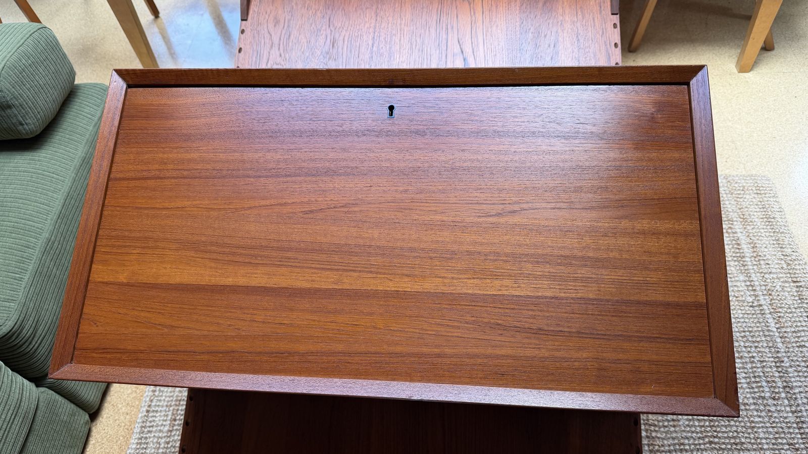 Cadovius Cado Teak 1 Bay Modular Wall Mounted Storage Mid Century photo vintage