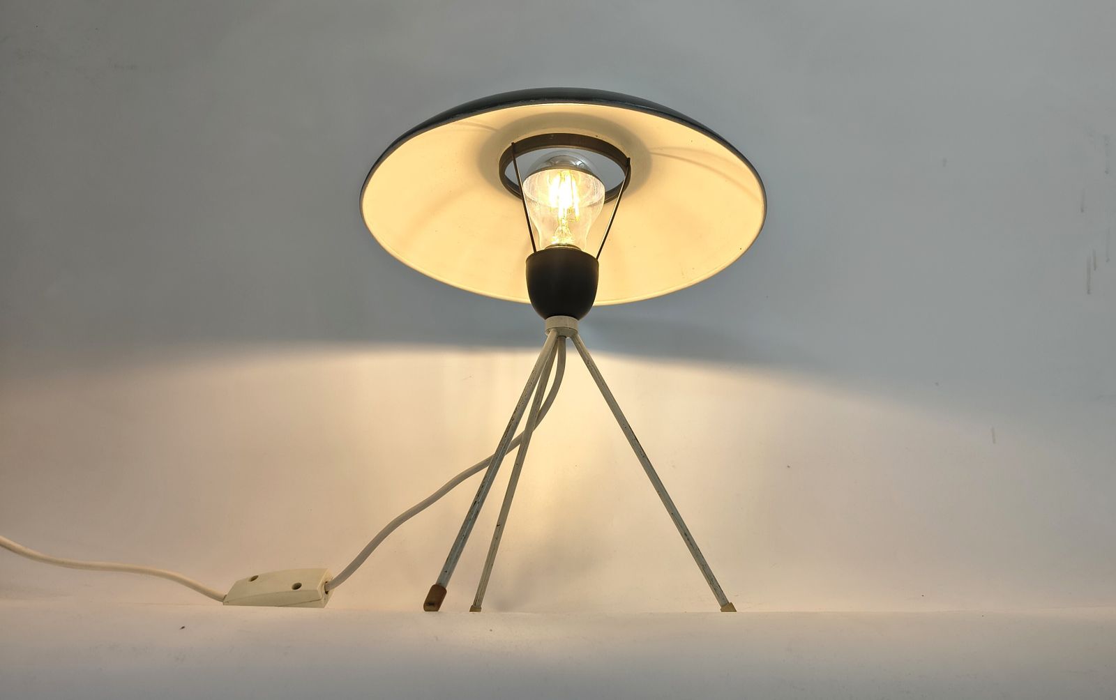 Very Rare Desk Lamp By Louis Kalff For Philips, 1950s photo furniture