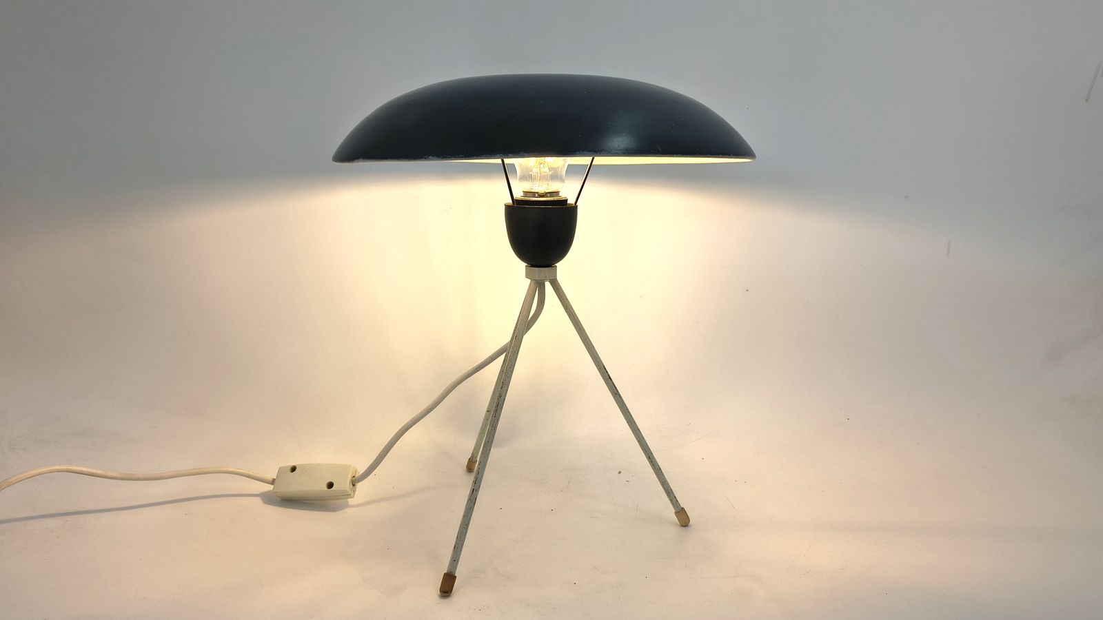 Very Rare Desk Lamp By Louis Kalff For Philips, 1950s photo for sale